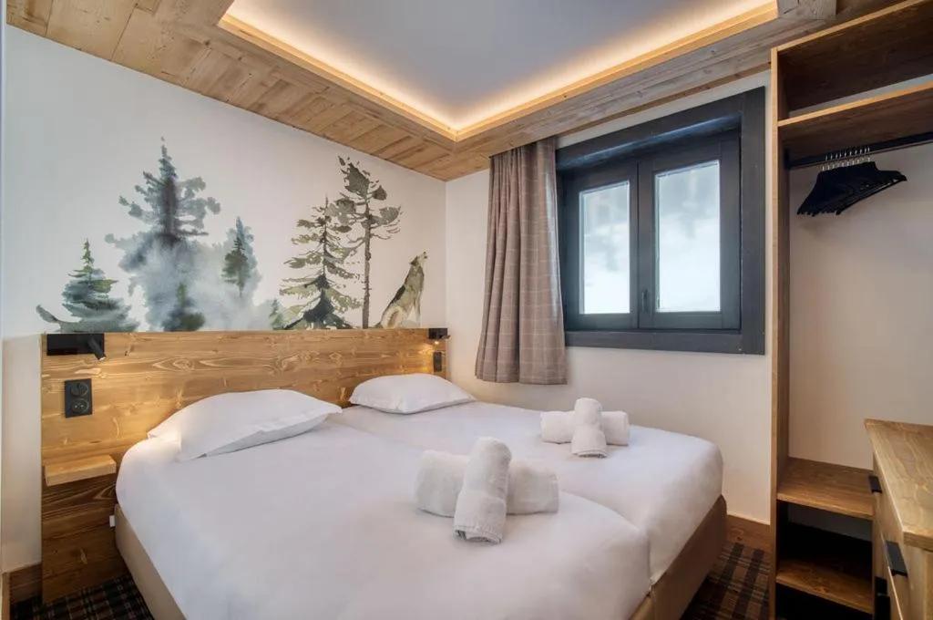 Bed in Lodge des Glaciers - La Rosière