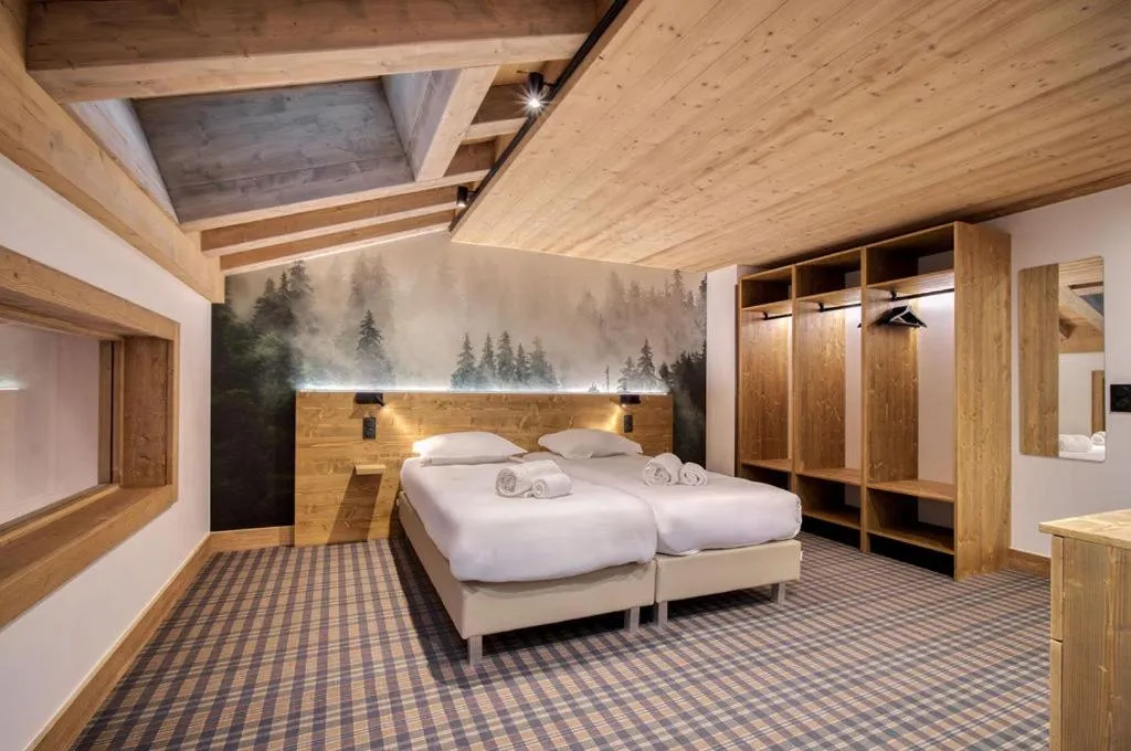 Bed in Lodge des Glaciers - La Rosière