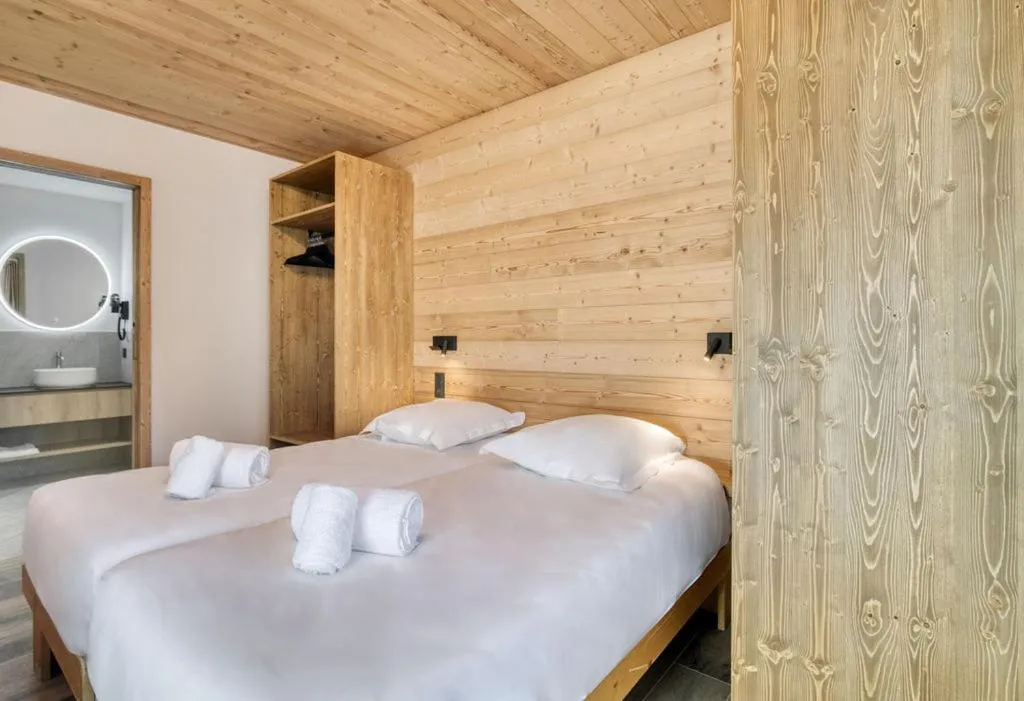 Bed in Lodge des Glaciers - La Rosière