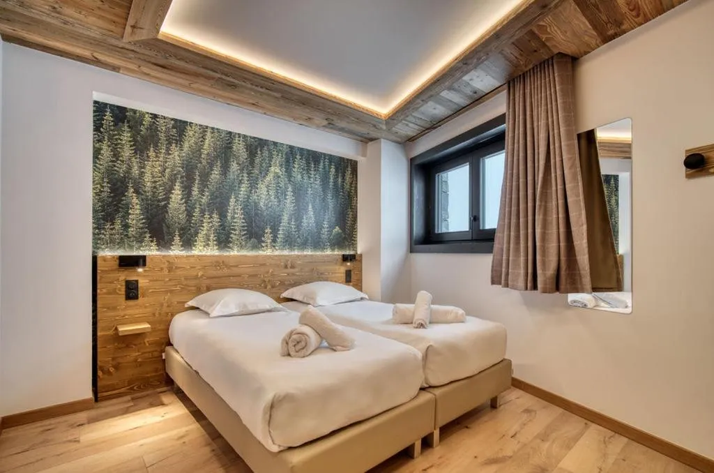 Bed in Lodge des Glaciers - La Rosière