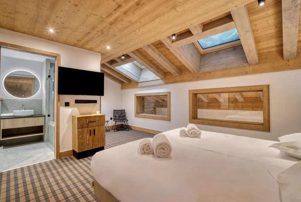 Bed in Lodge des Glaciers - La Rosière