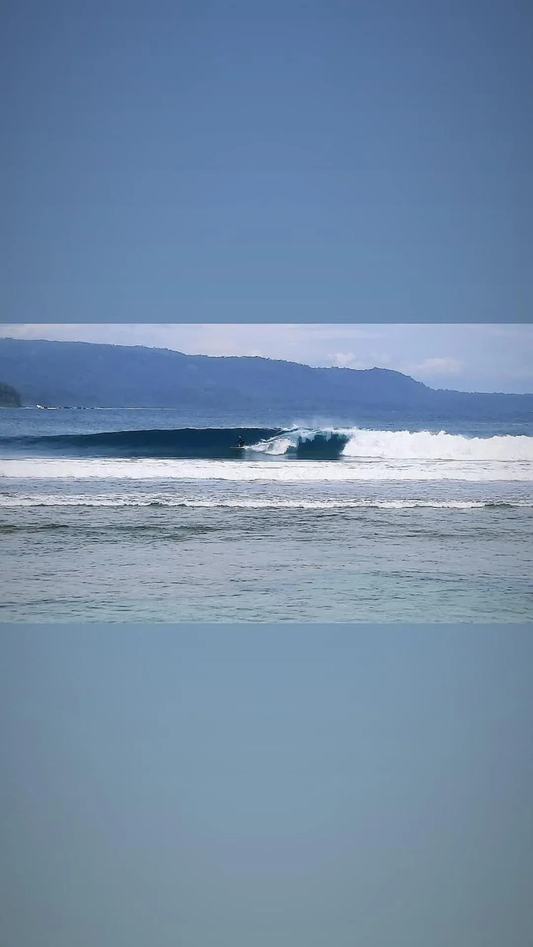 Natural landscape in Rumah Nalu surf camp