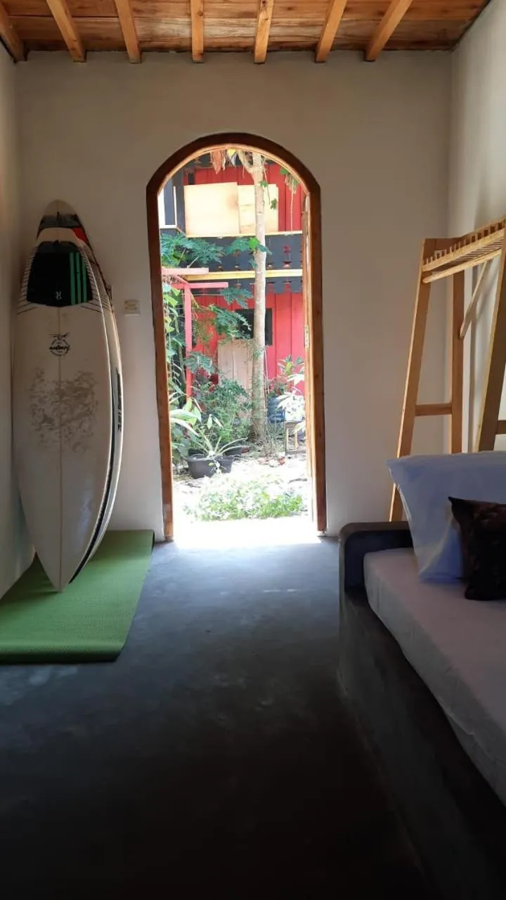 Photo of the whole room in Rumah Nalu surf camp