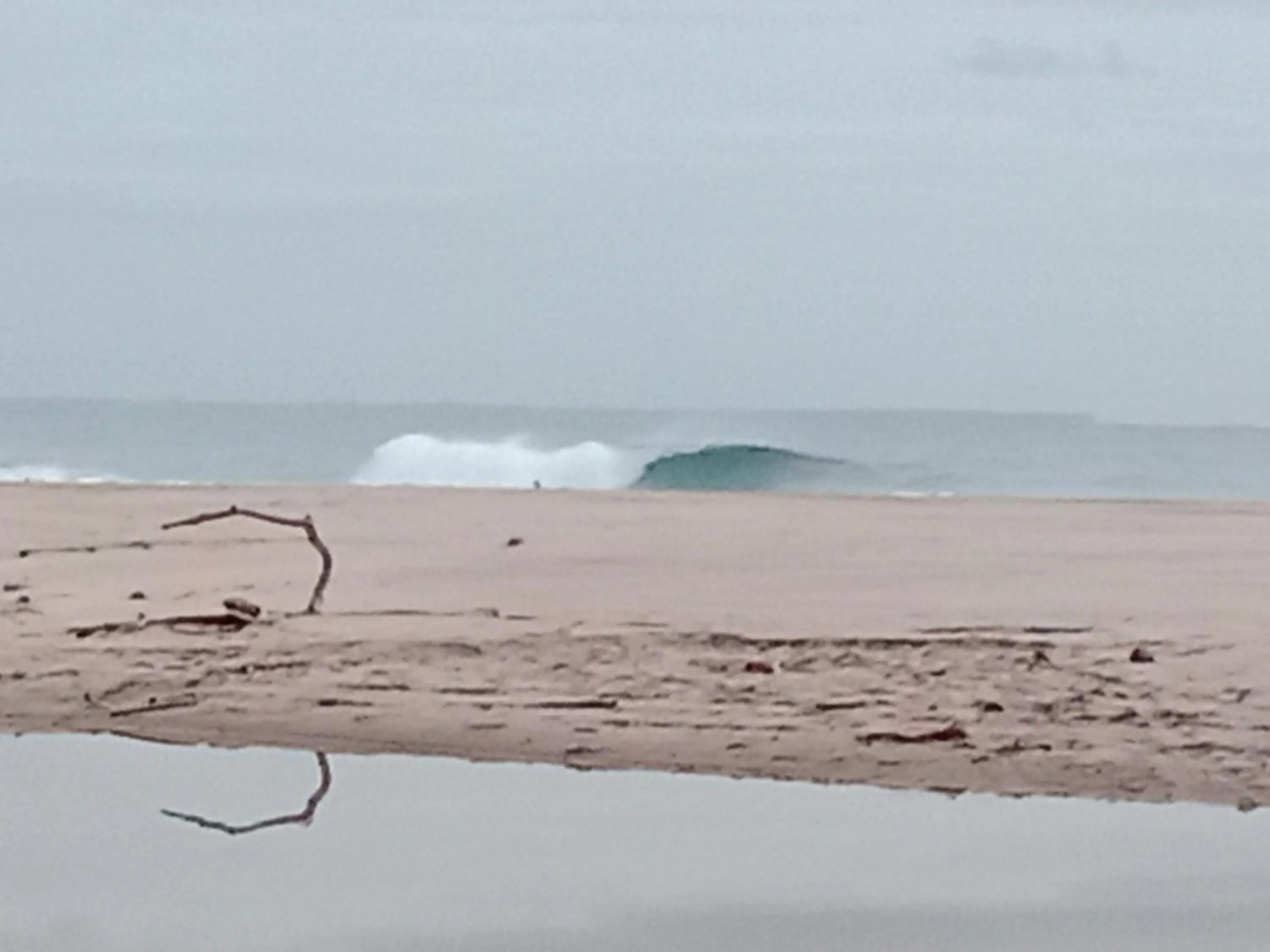 Beach in Rumah Nalu surf camp