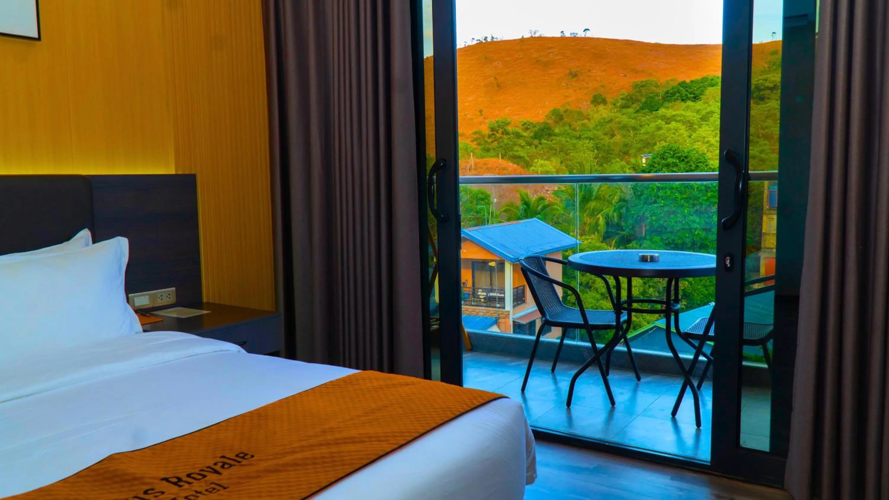 Bed in Venus Royale Hotel