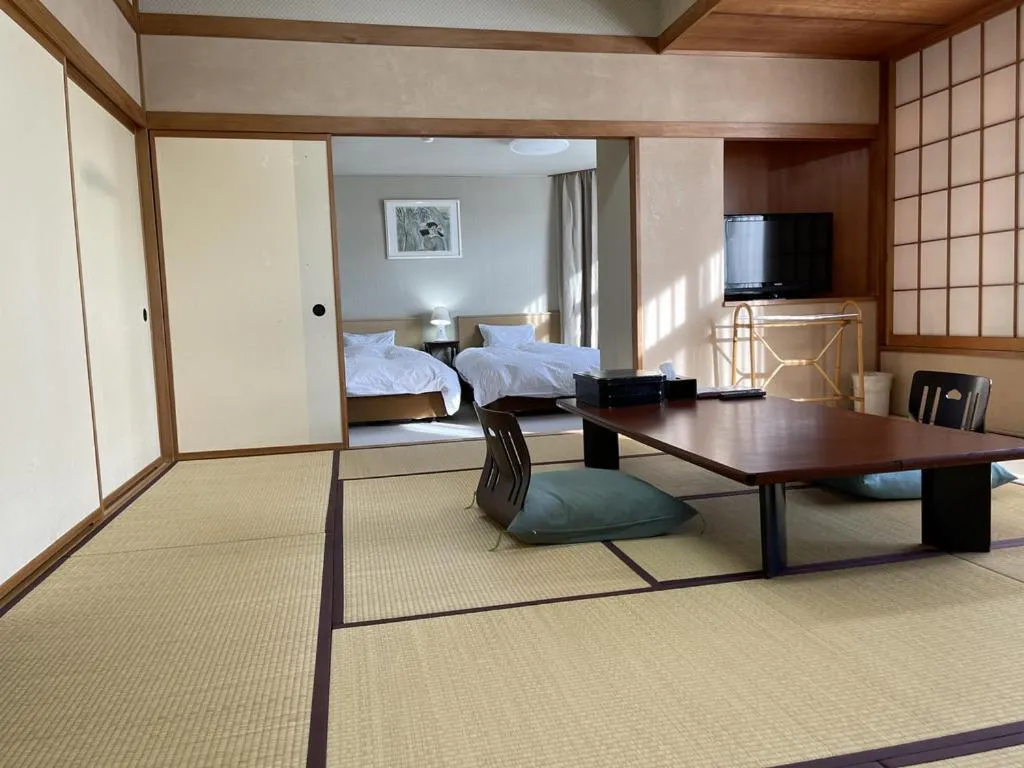 Bed in Izu Katsura no Izumi Onsen