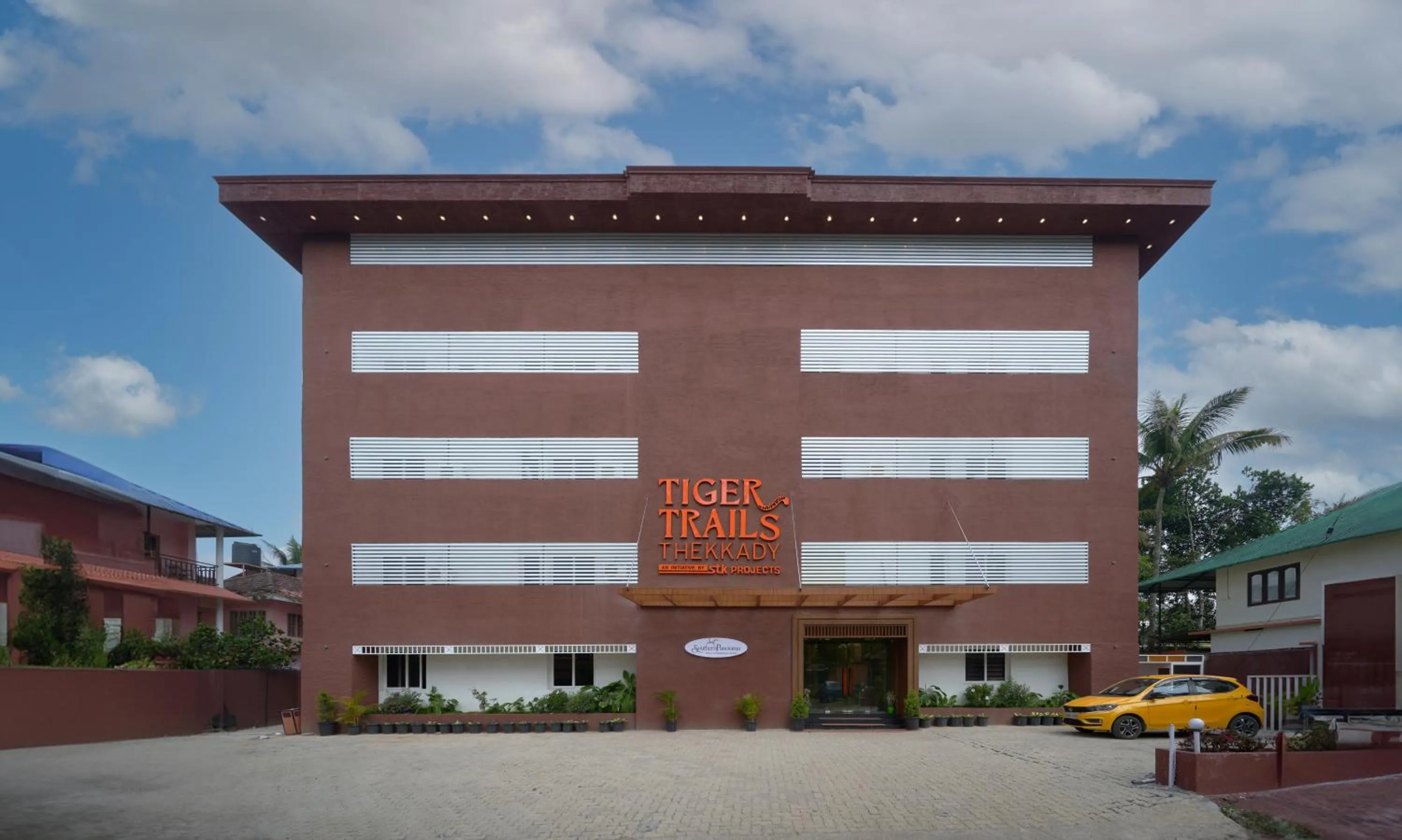 Facade/entrance in Tiger Trails Thekkady