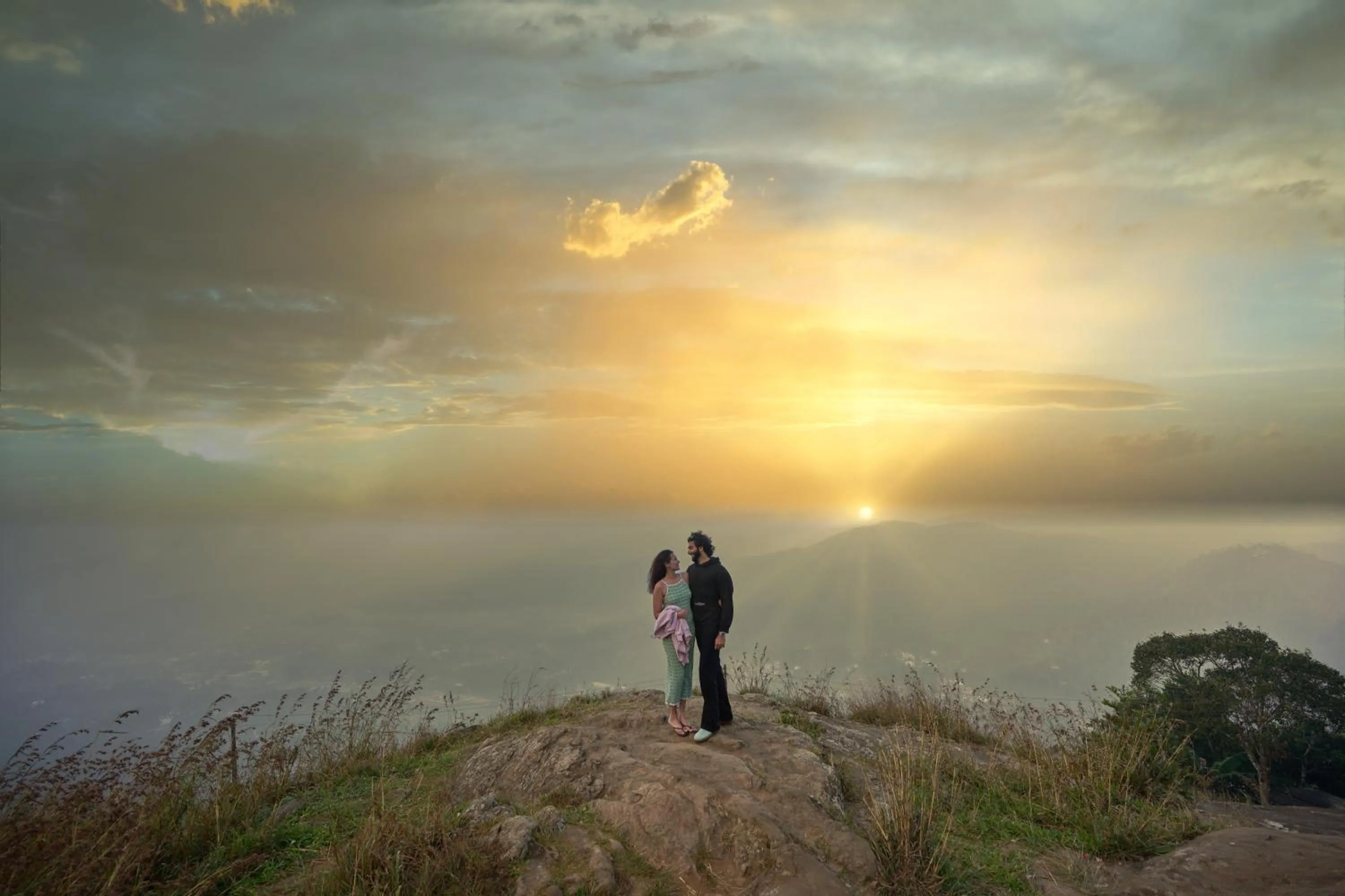 Natural landscape in Tiger Trails Thekkady