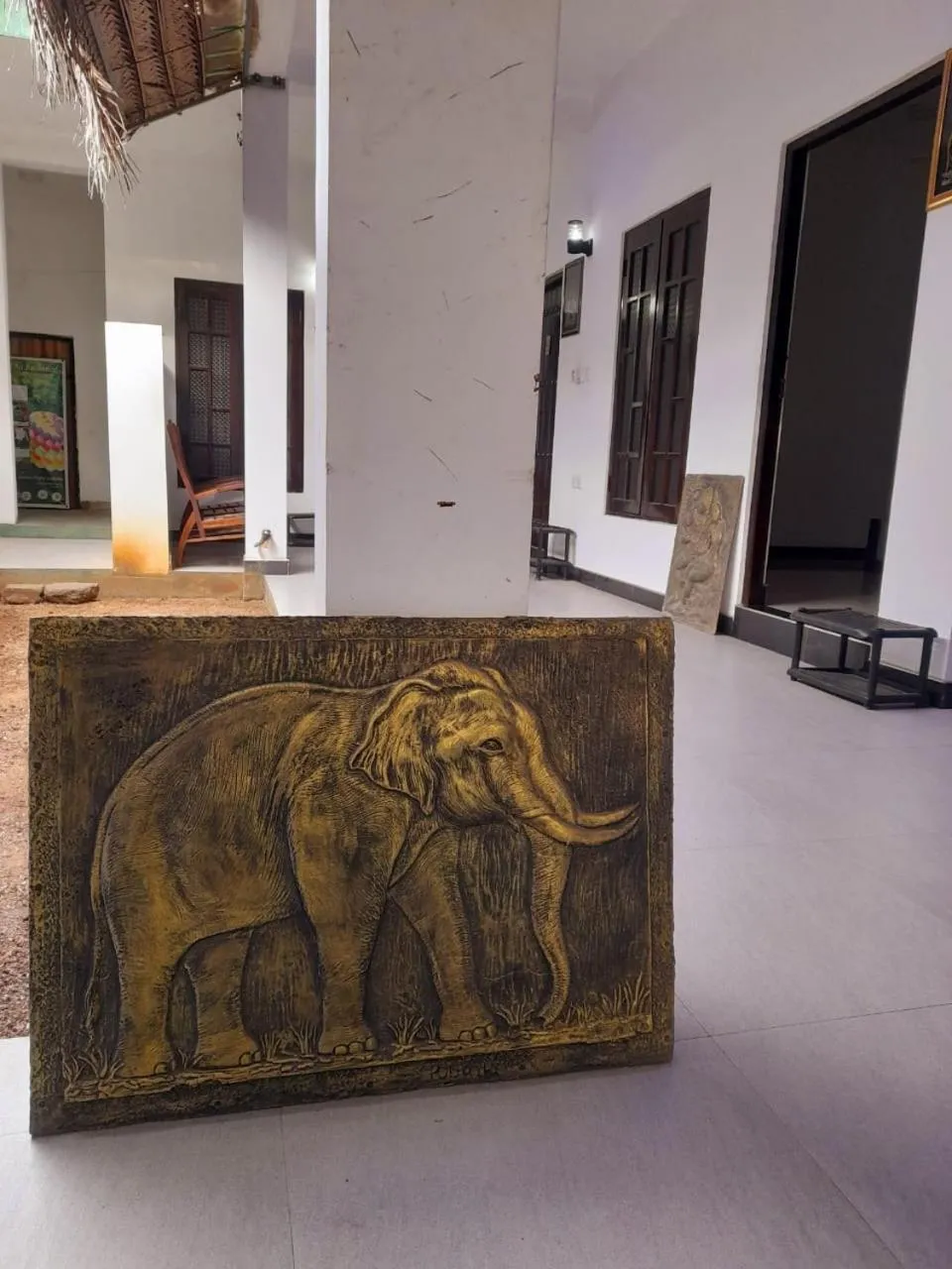 Seating area in Heritage Rangiri Villa