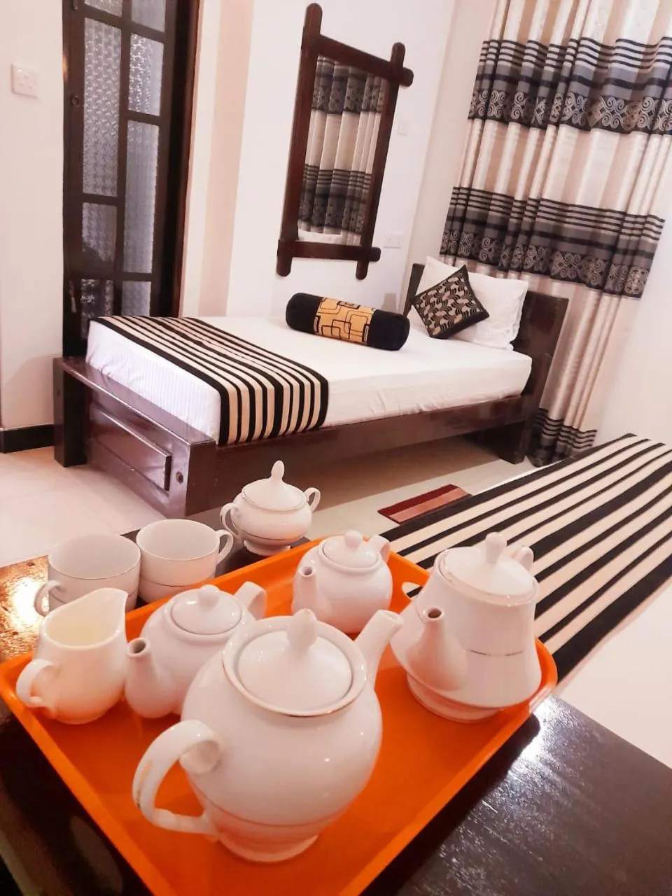 Photo of the whole room, Bed in Heritage Rangiri Villa