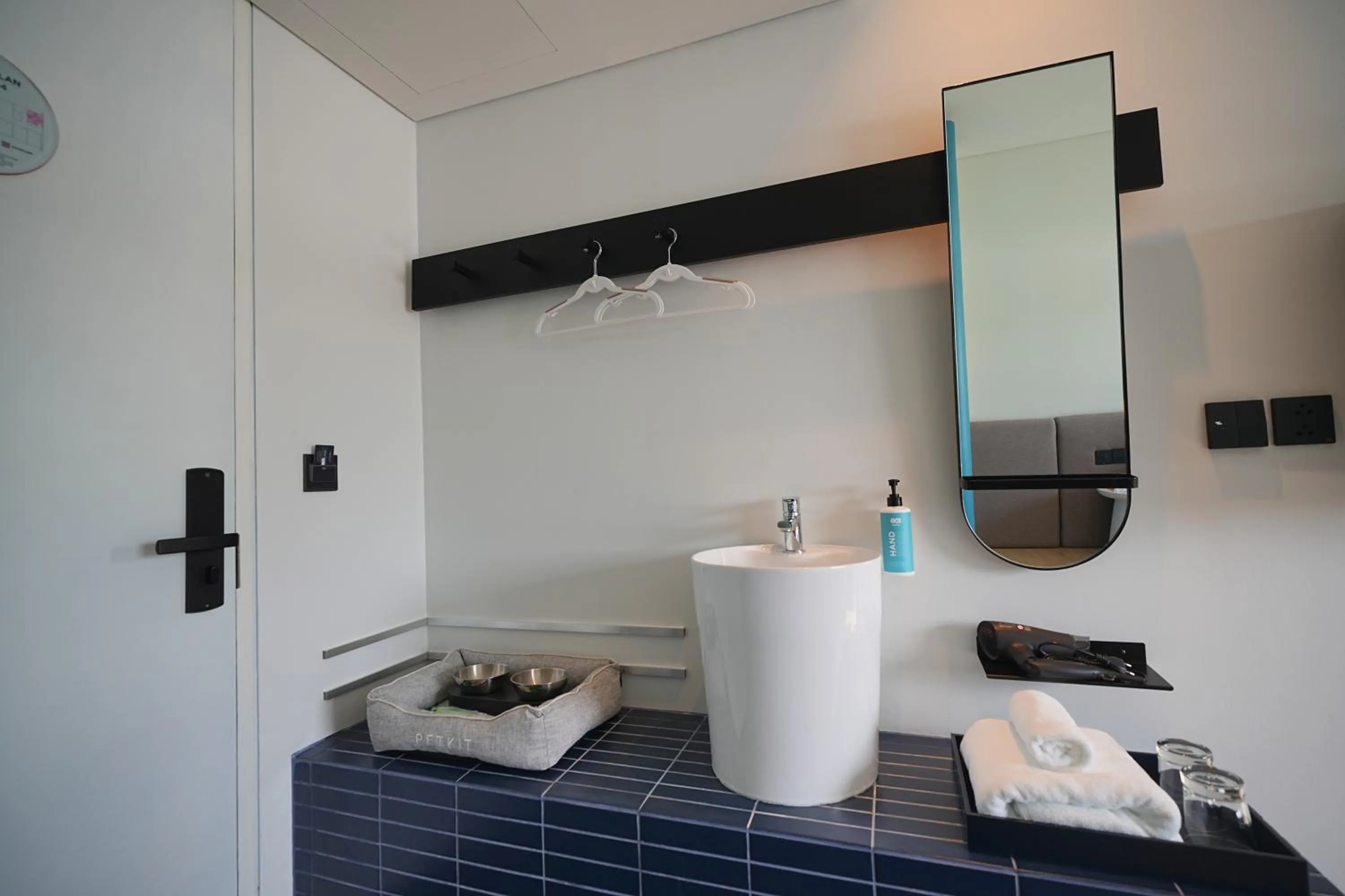 Bathroom in GO Hotel Si Racha at Central Si Racha