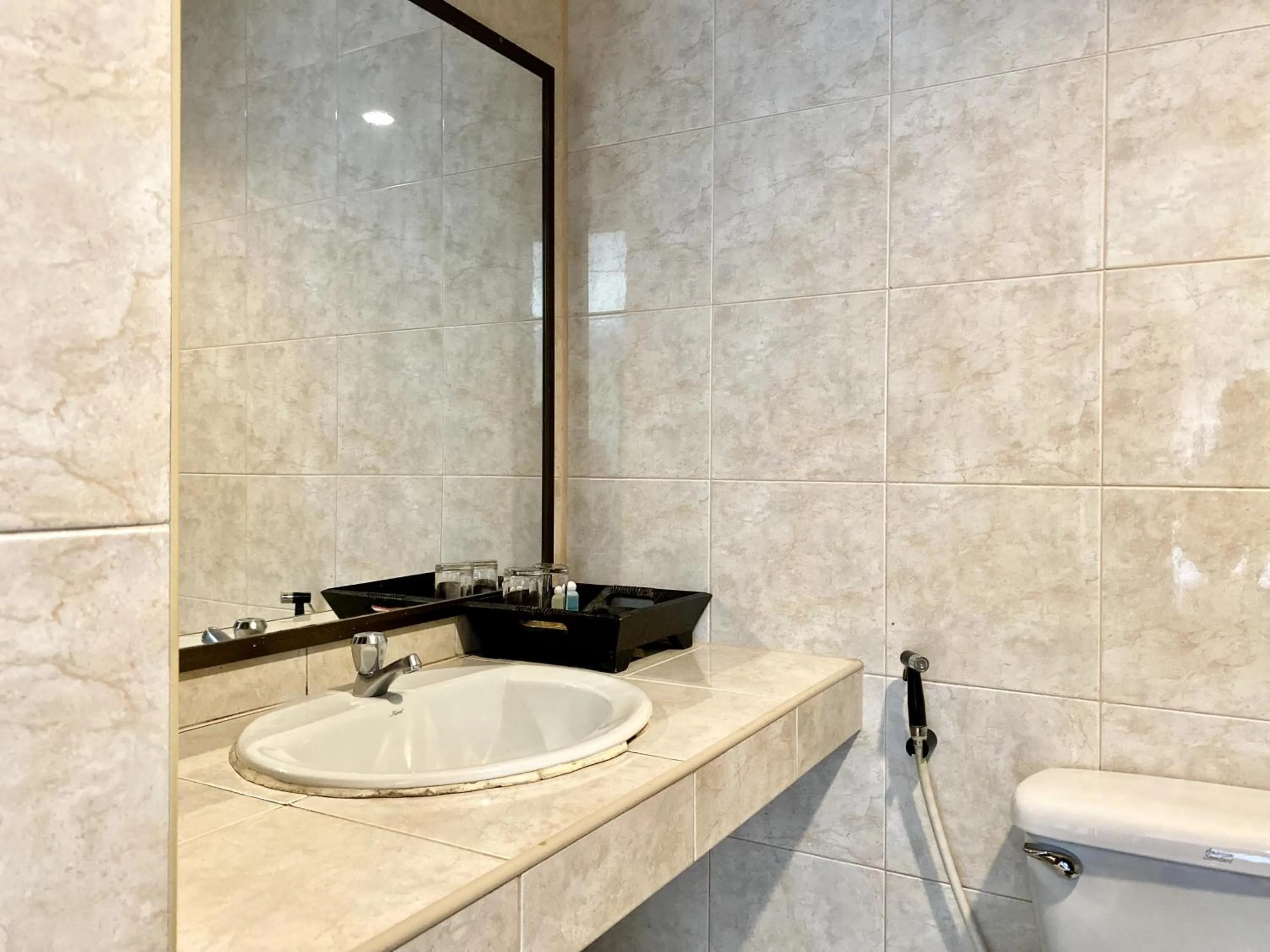 Shower in H.R.K.Resort