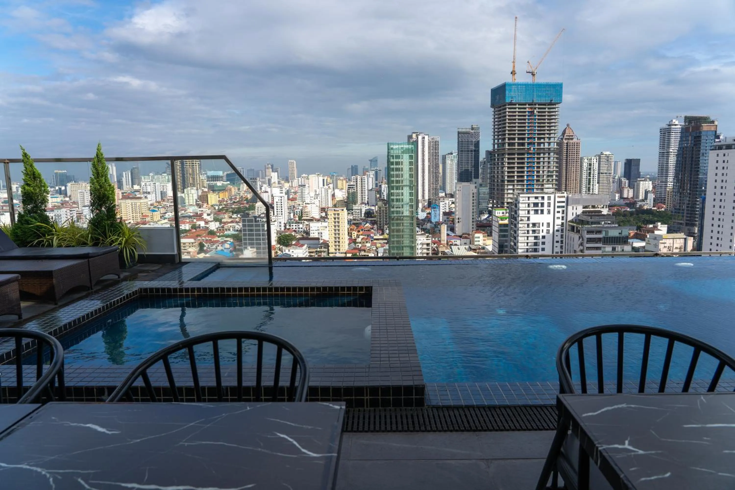 Swimming pool in Parc21 Luxury Boutique Hotel