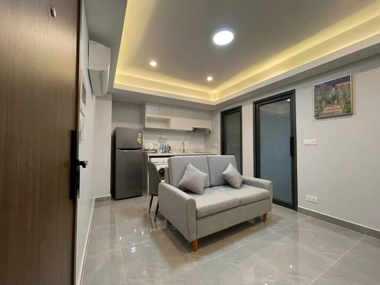 Kitchen or kitchenette in Parc21 Luxury Boutique Hotel