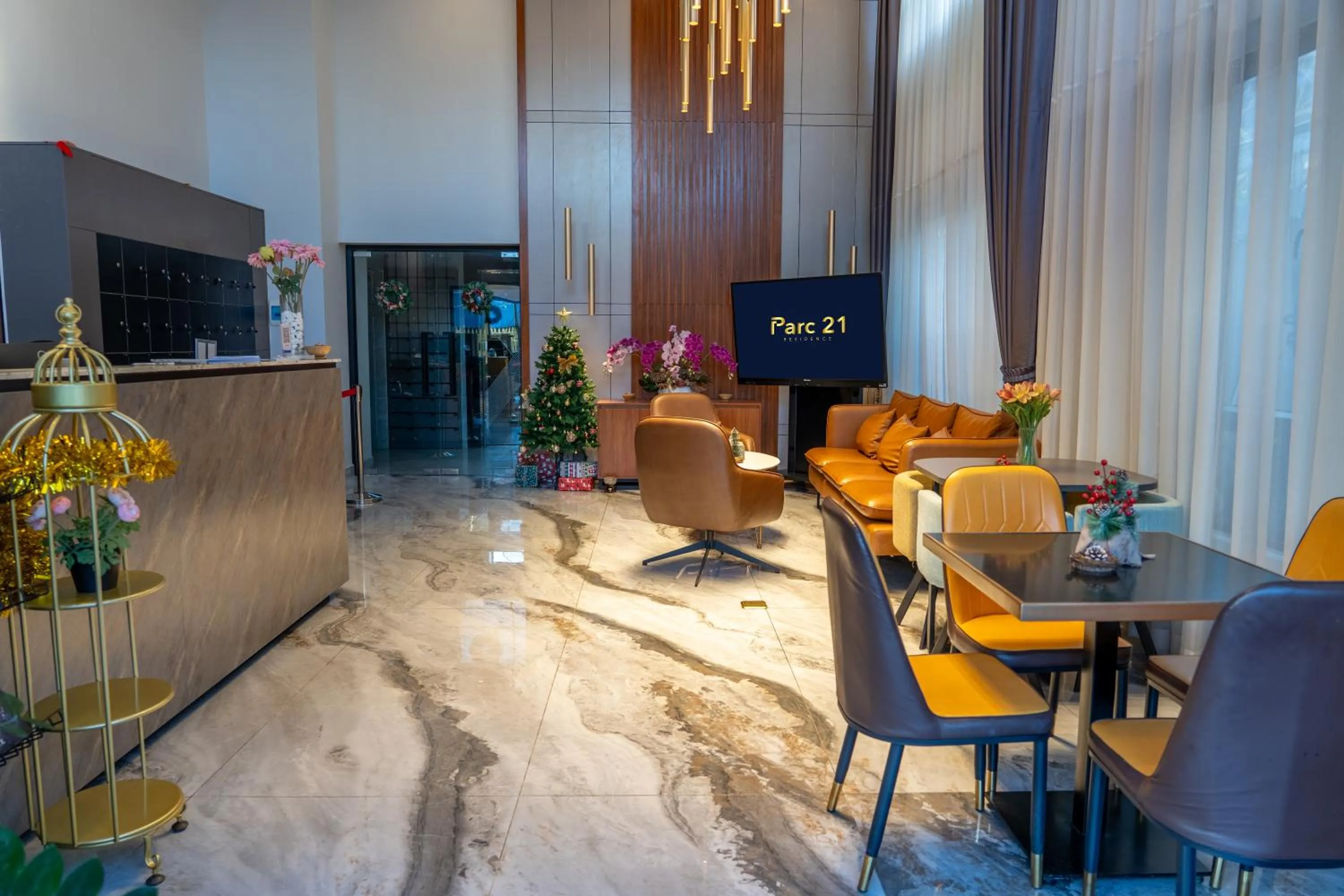 Lobby or reception in Parc21 Luxury Boutique Hotel
