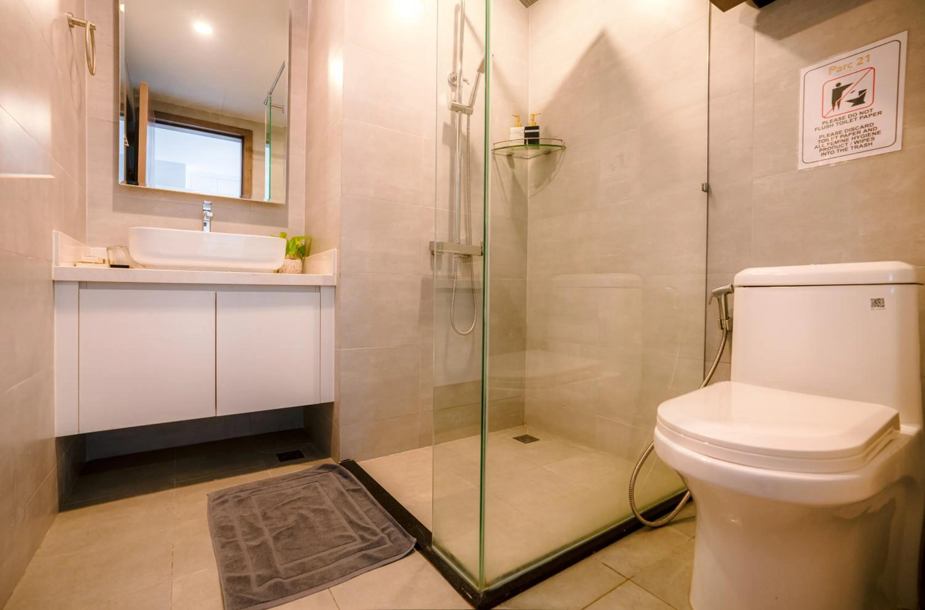 Bathroom in Parc21 Luxury Boutique Hotel