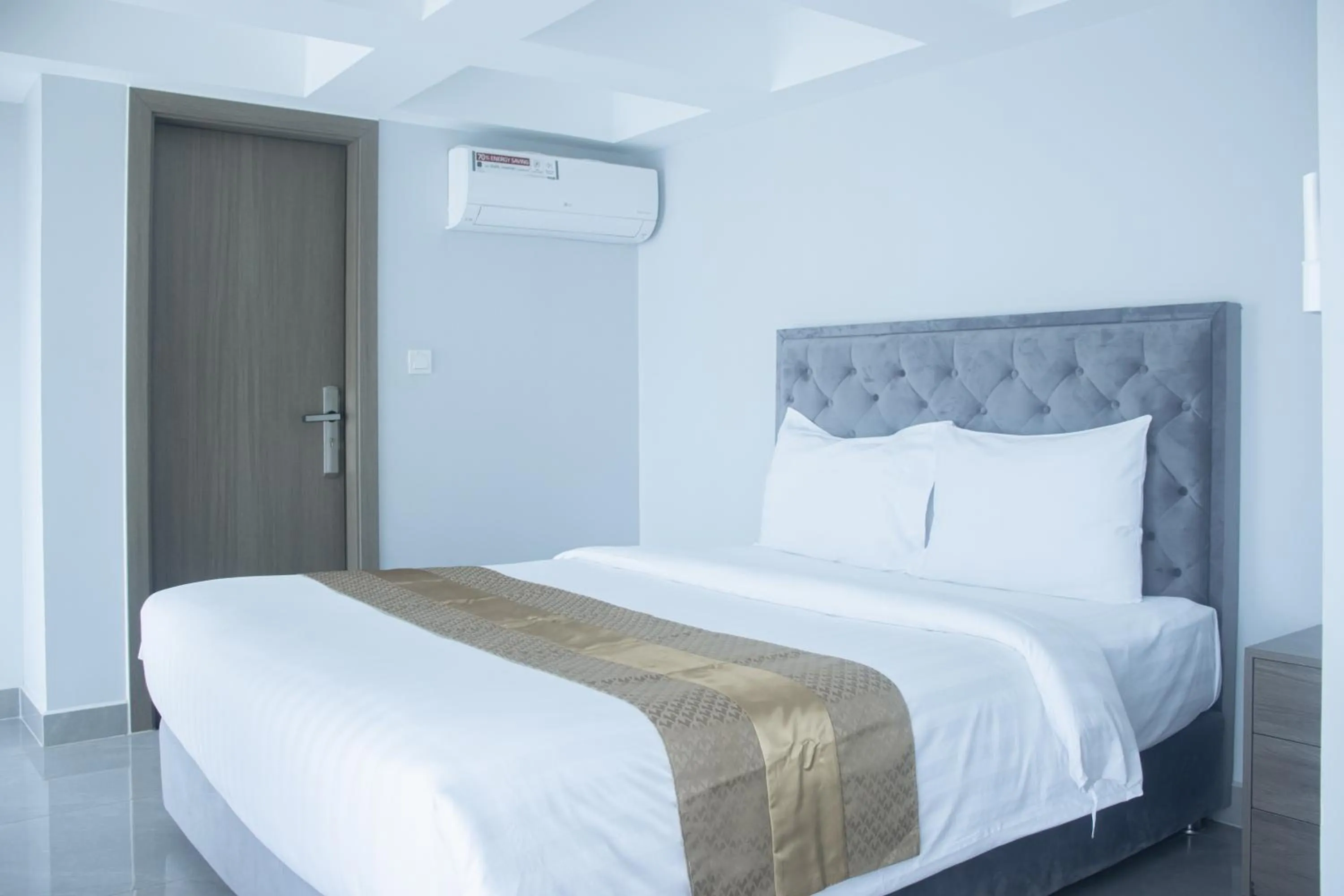 Bed in Parc21 Luxury Boutique Hotel