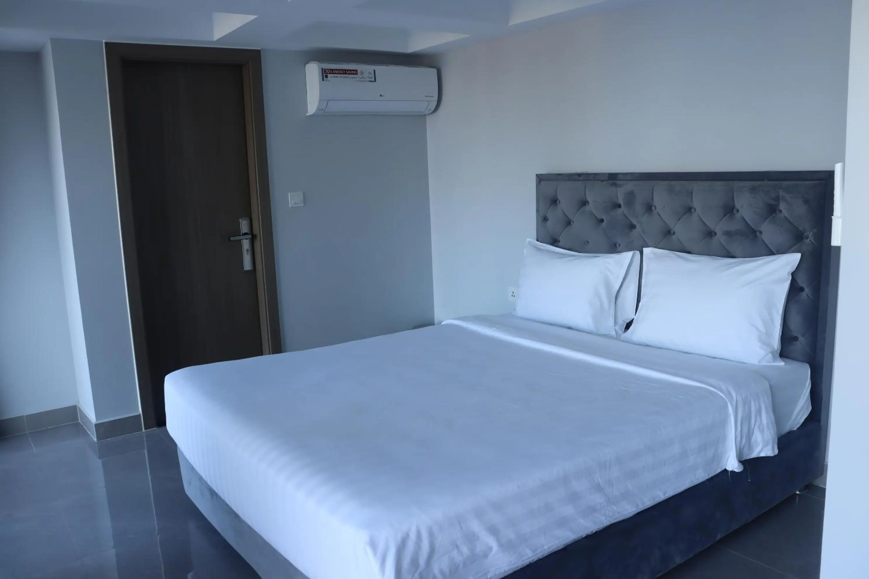 Bed in Parc21 Luxury Boutique Hotel