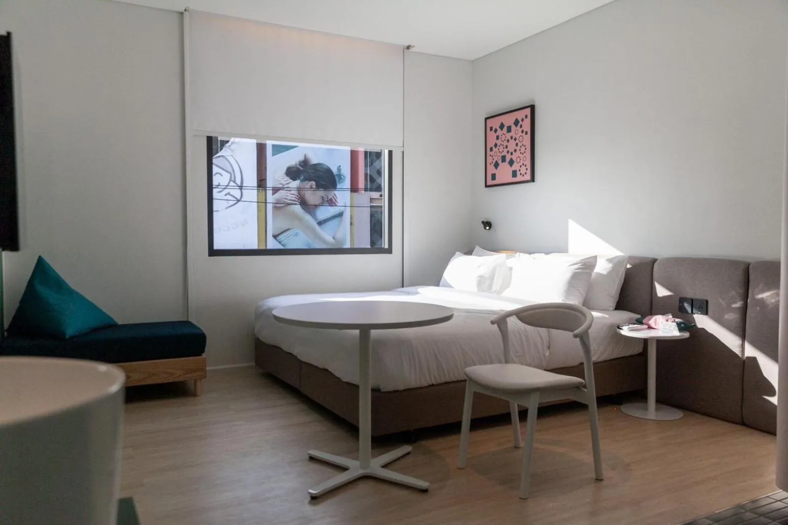 Bedroom, Bed in GO Hotel Chonburi at Central Chonburi