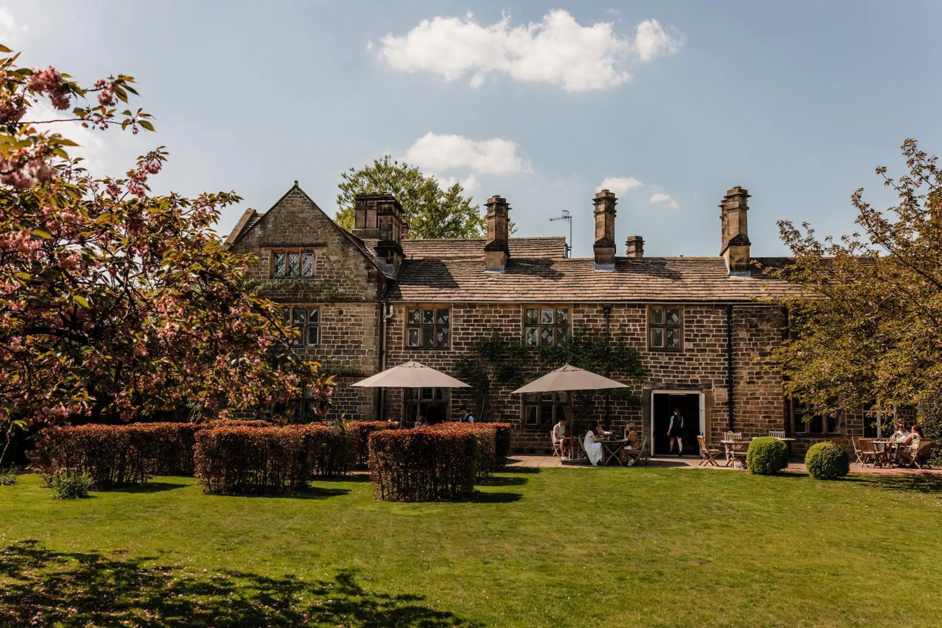 Garden in The Peacock at Rowsley