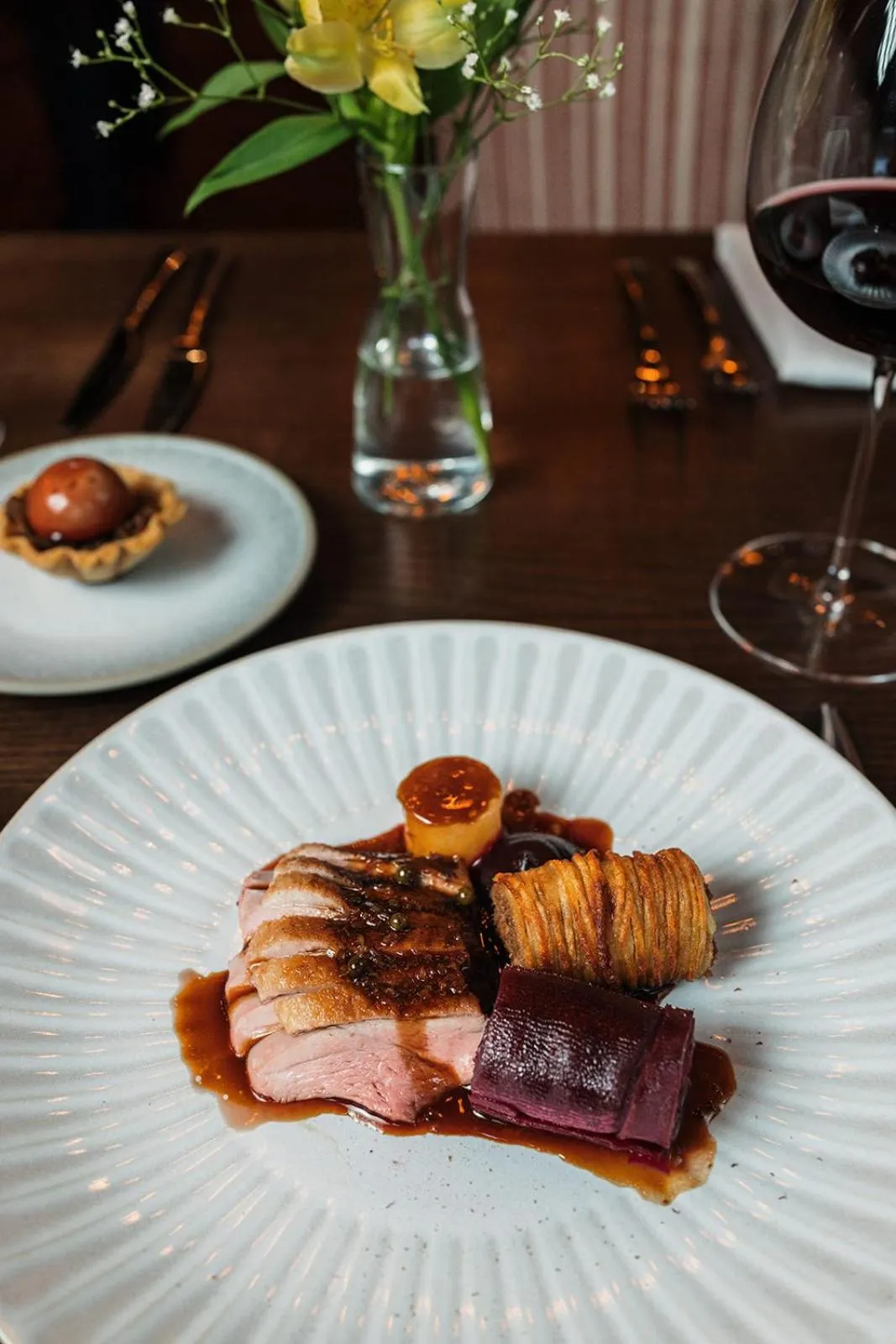 Food in The Peacock at Rowsley