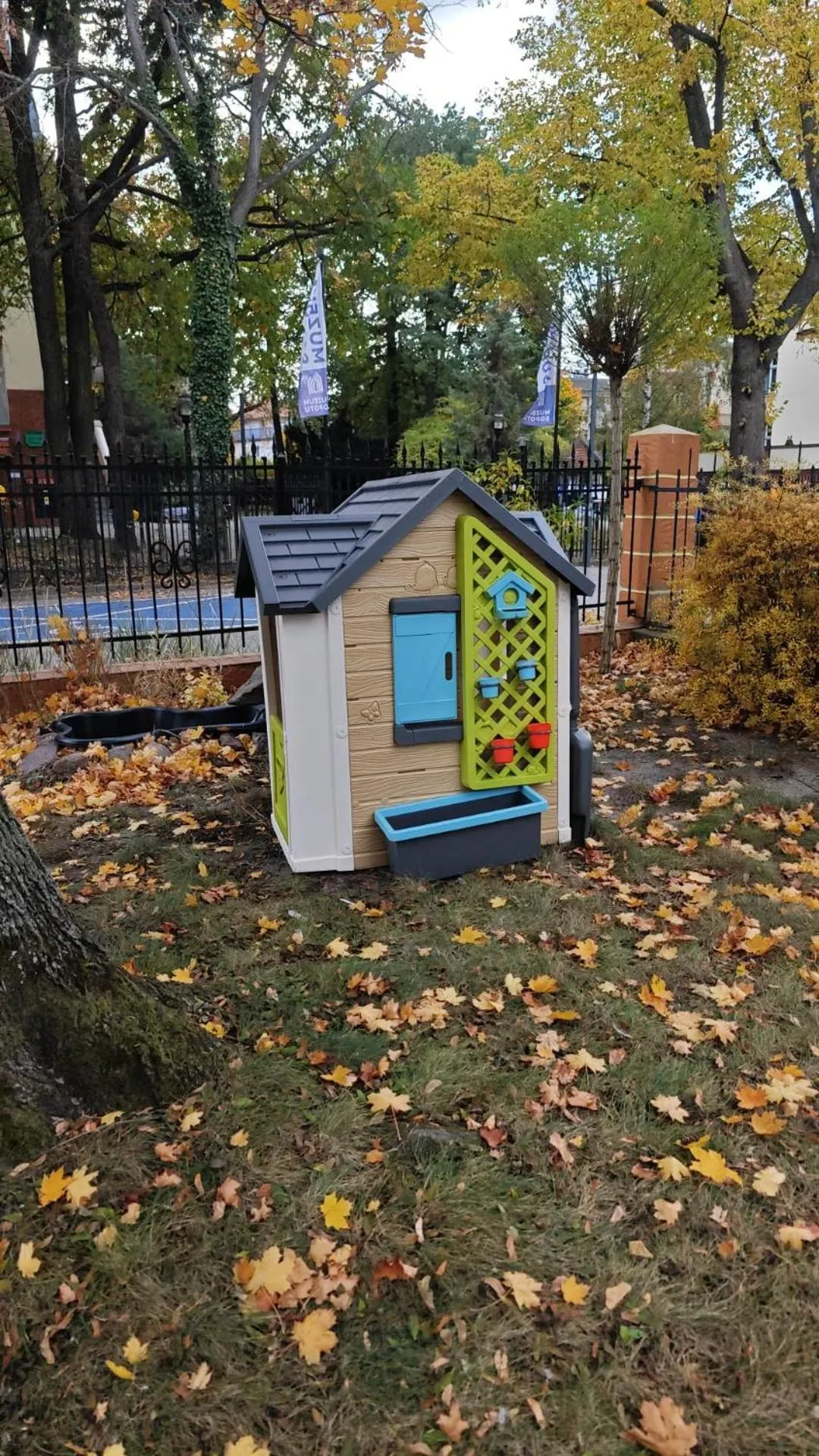 Children play ground in Willa Księżniczki Sopotu