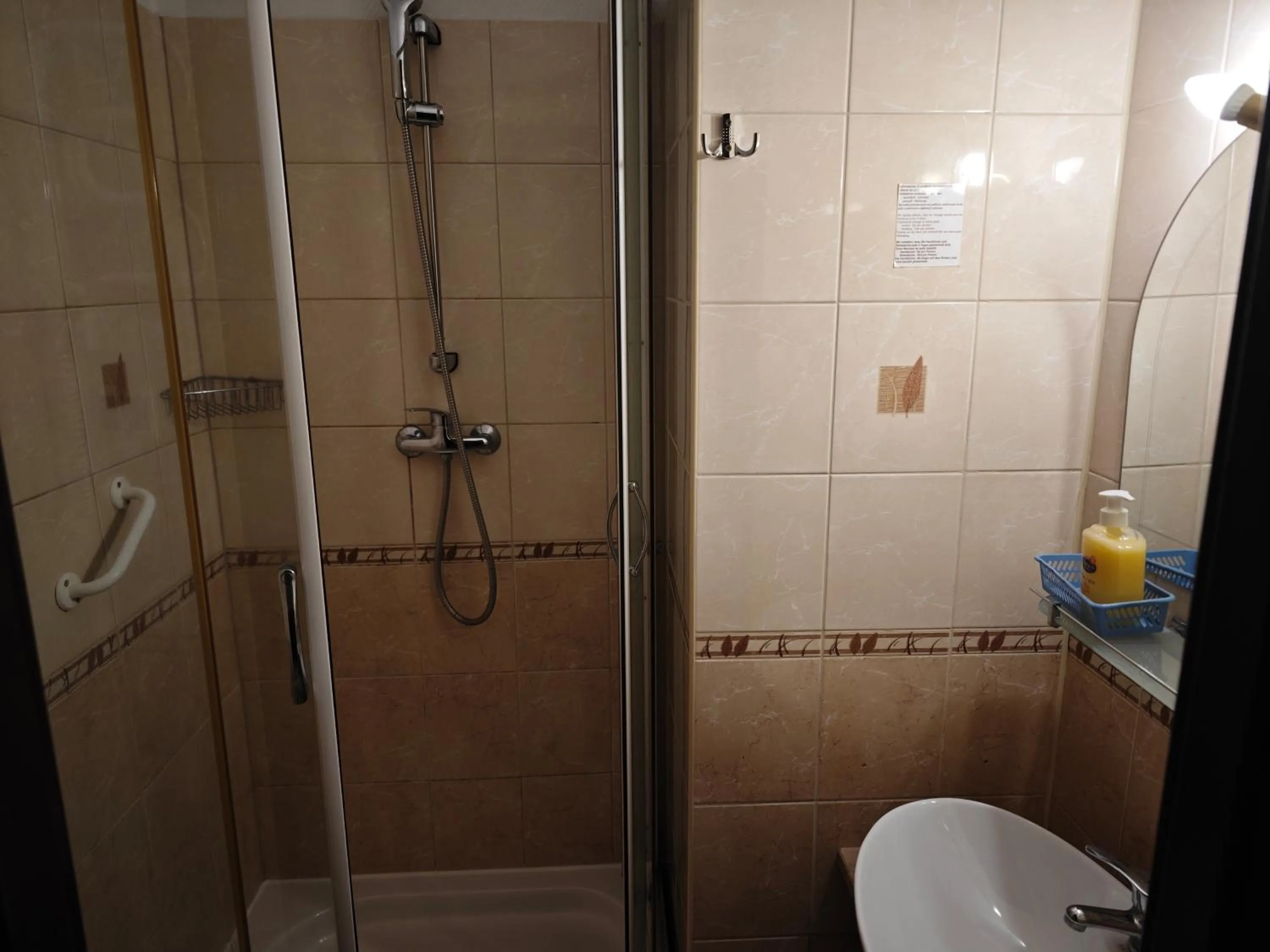 Shower in Willa Księżniczki Sopotu