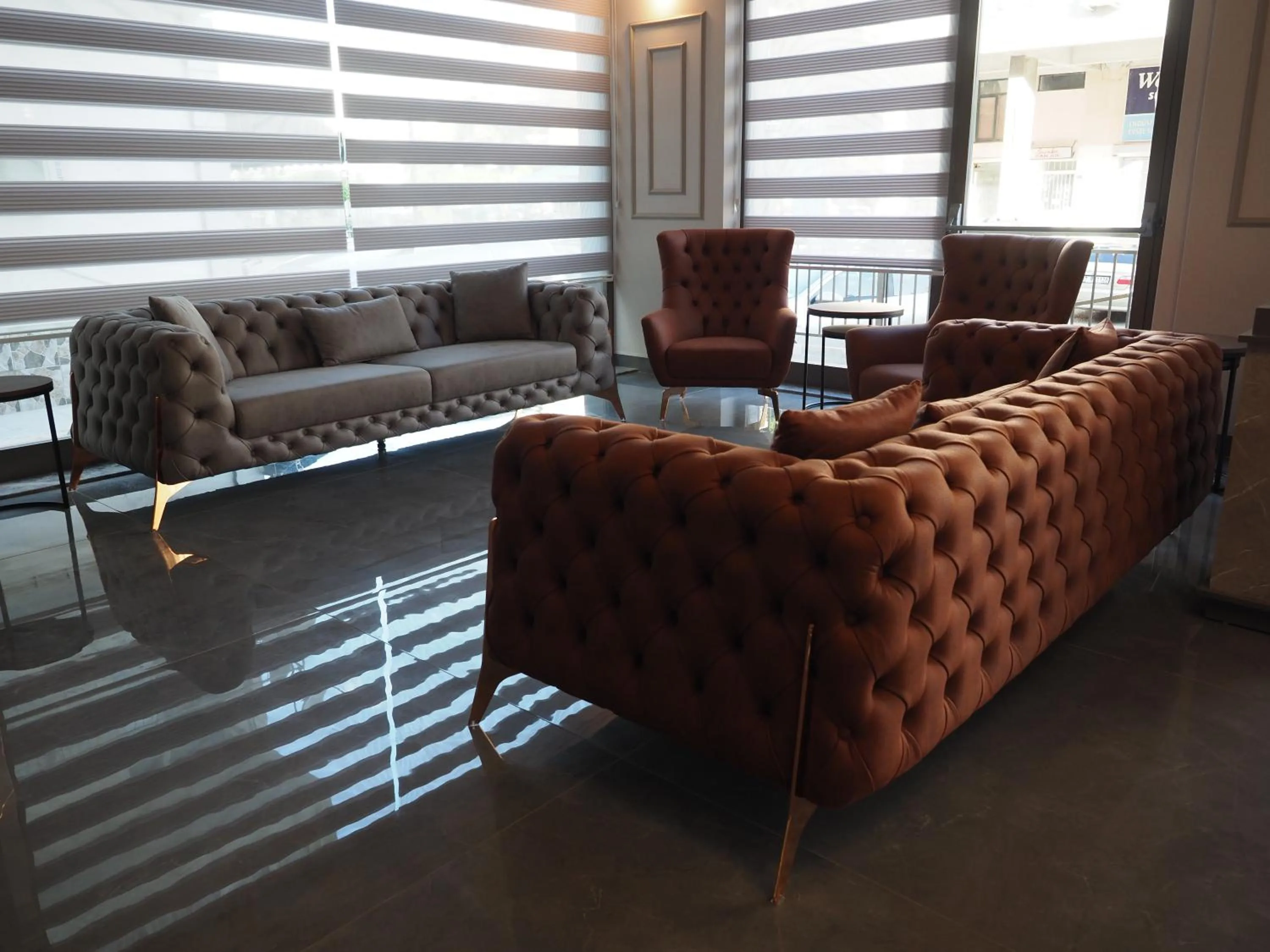 Lobby or reception in Zenia Hotel