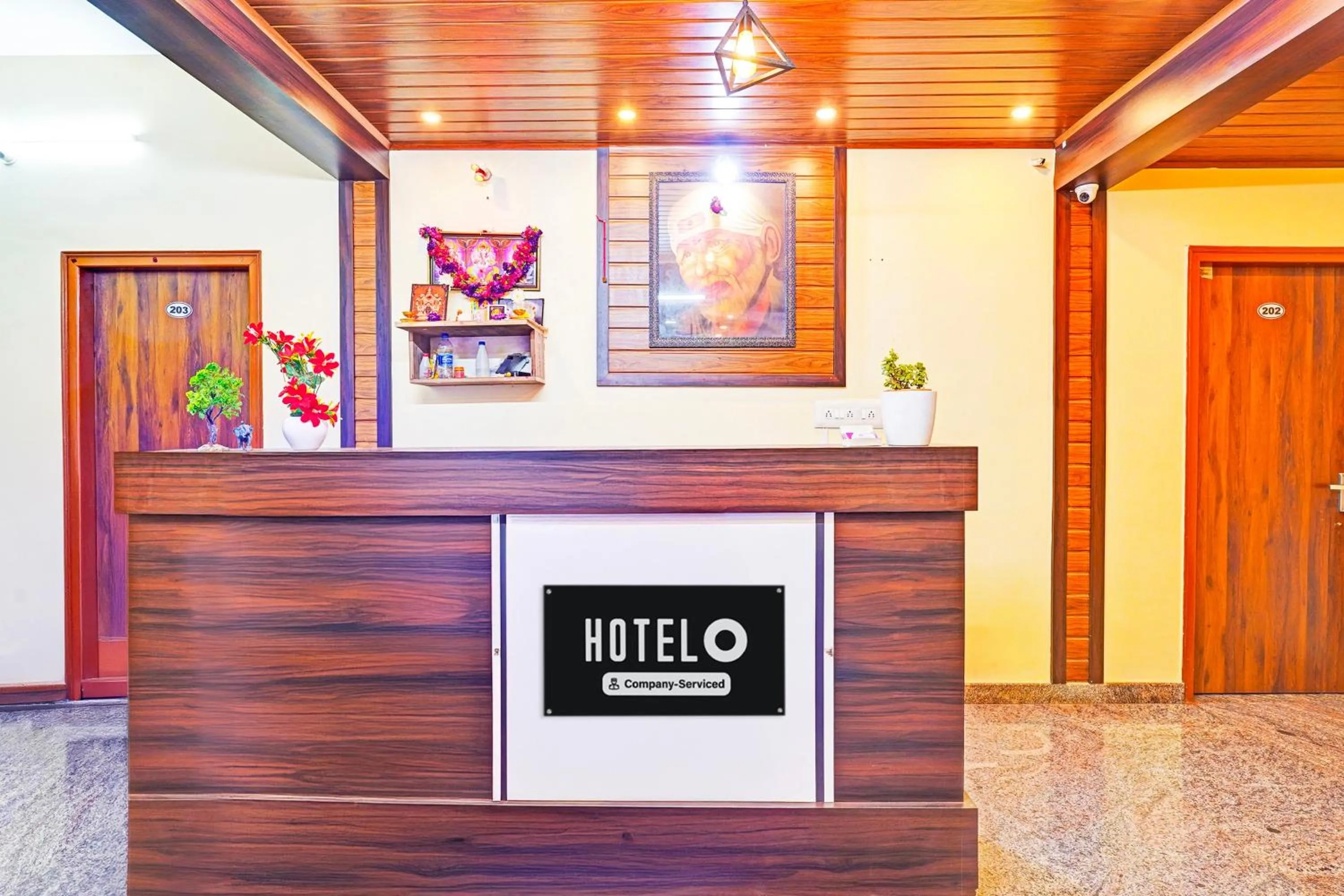 Lobby or reception in Super Hotel O Srigandhakavalu formerly Chamundeshwari Lodging