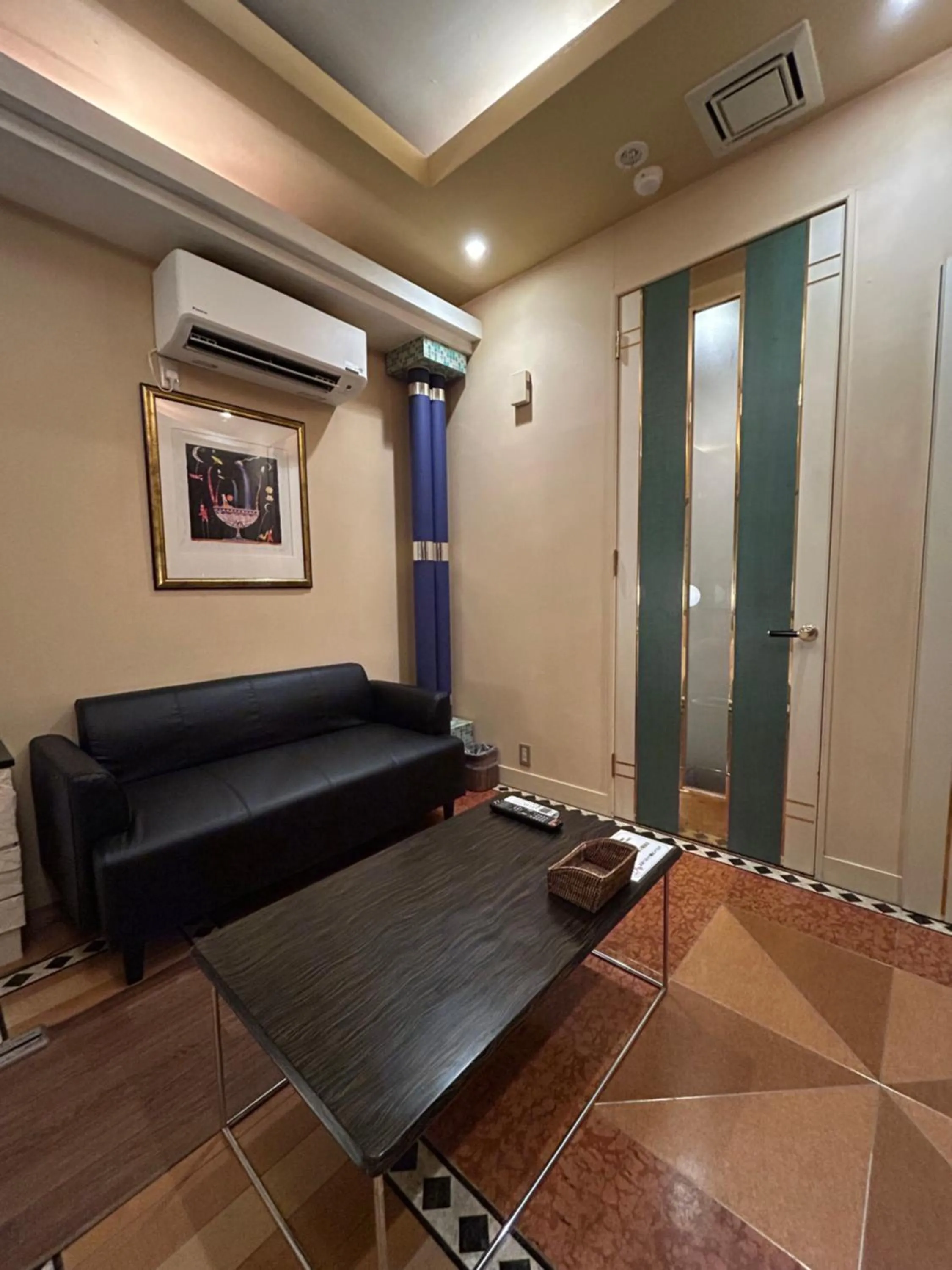 Seating area in Hotel Takao Asile