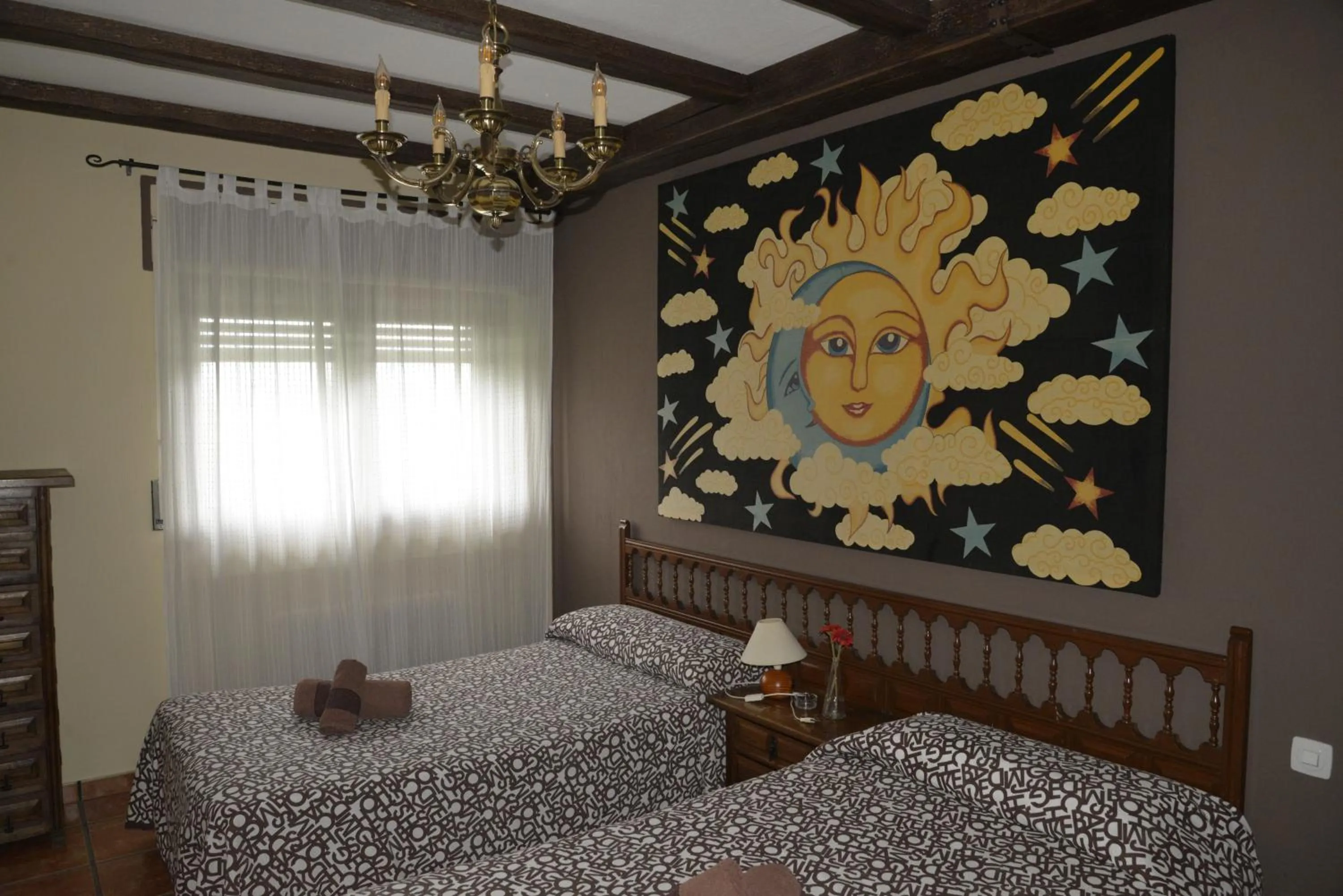 Bedroom, Bed in LA CASA DE GALAPAGAR ALOJAMIENTO SIETE PICOS