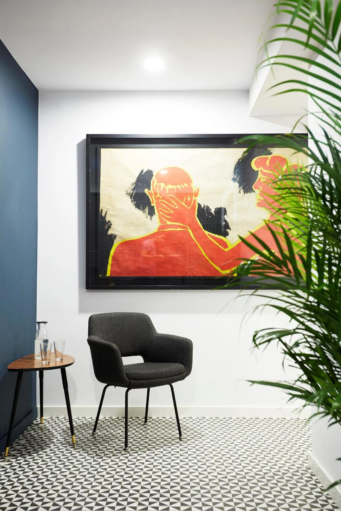 On site in Bez Kantów Art Rooms