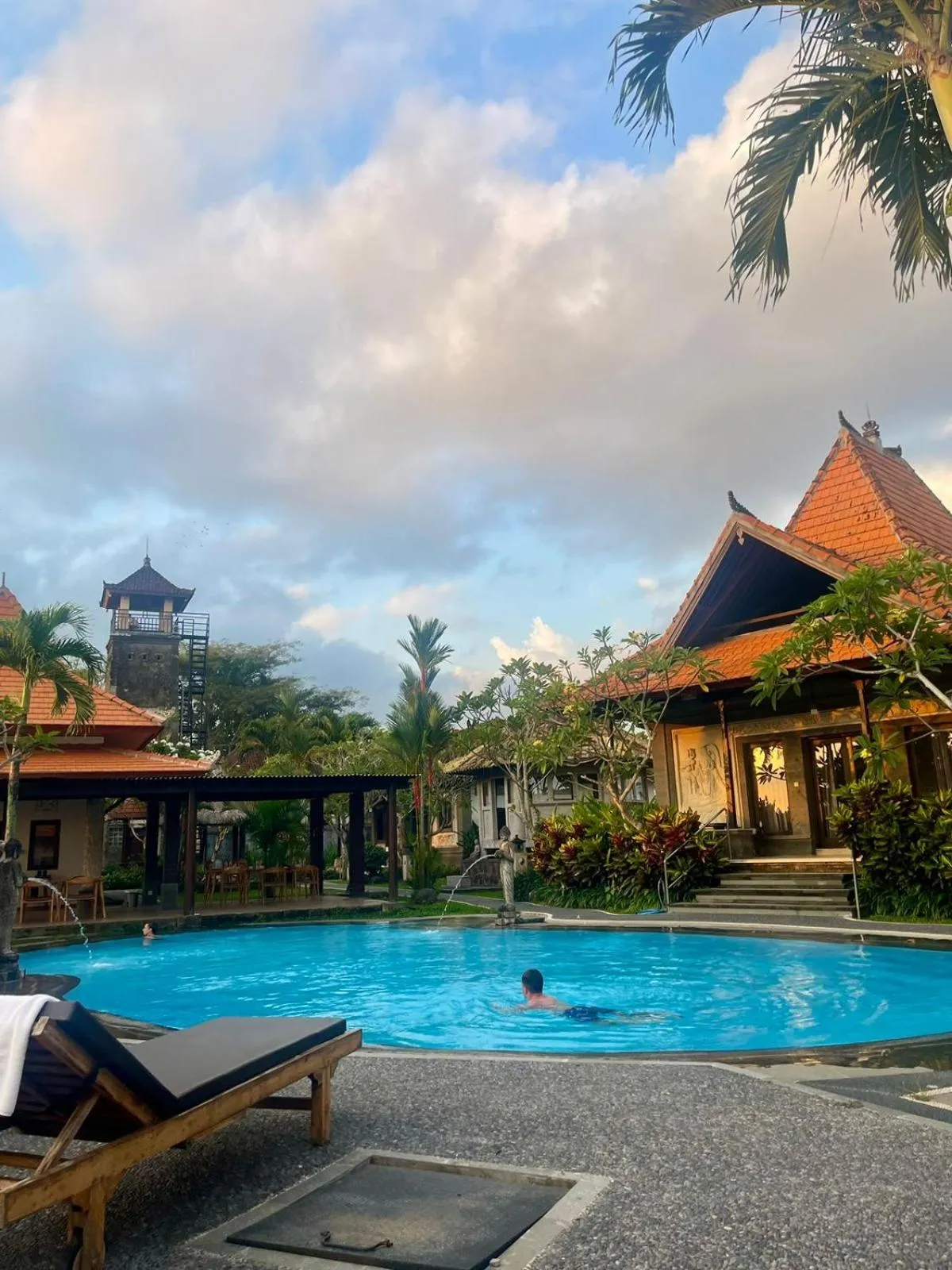 Swimming pool in Arbathu Villa Ubud