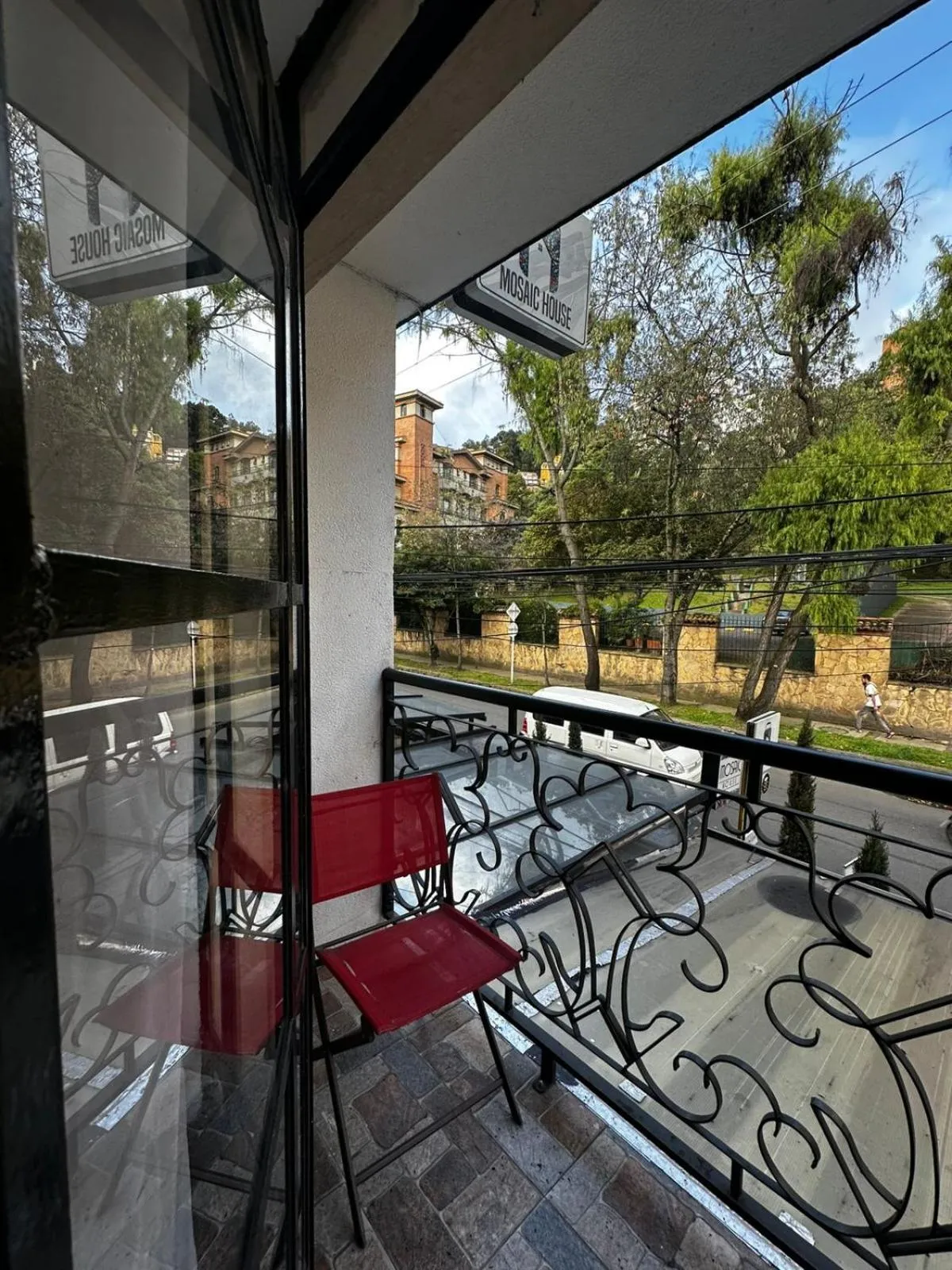 Balcony/Terrace in Alojamiento Mosaic House