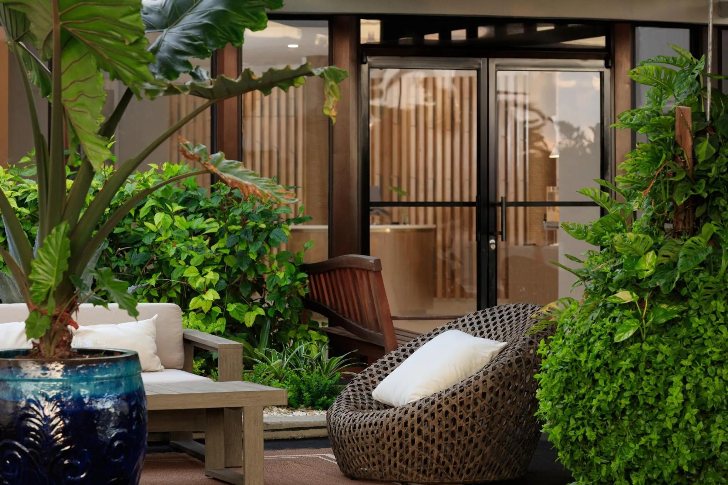 Facade/entrance in SkyBeach Resort