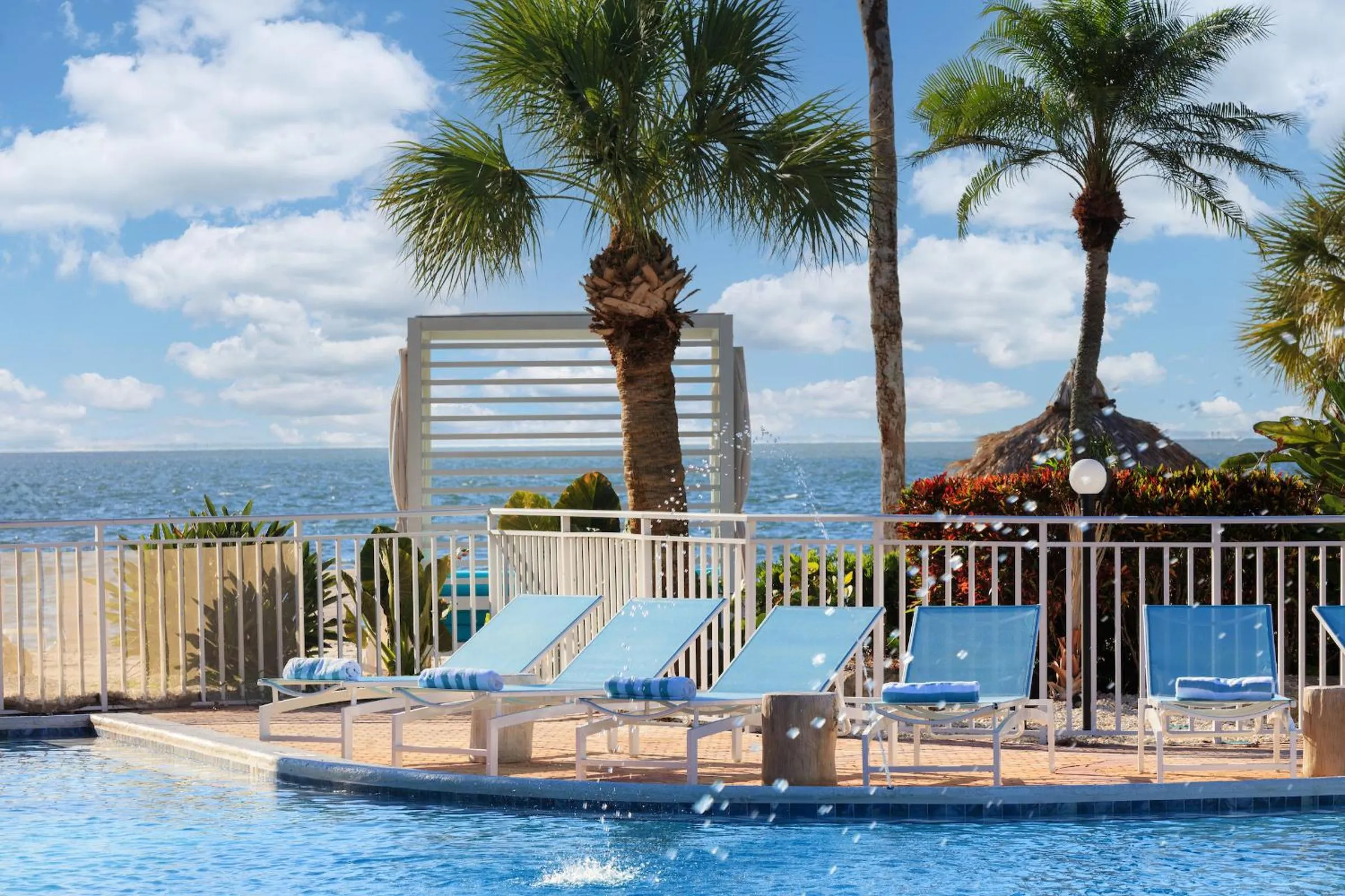 Swimming pool in SkyBeach Resort