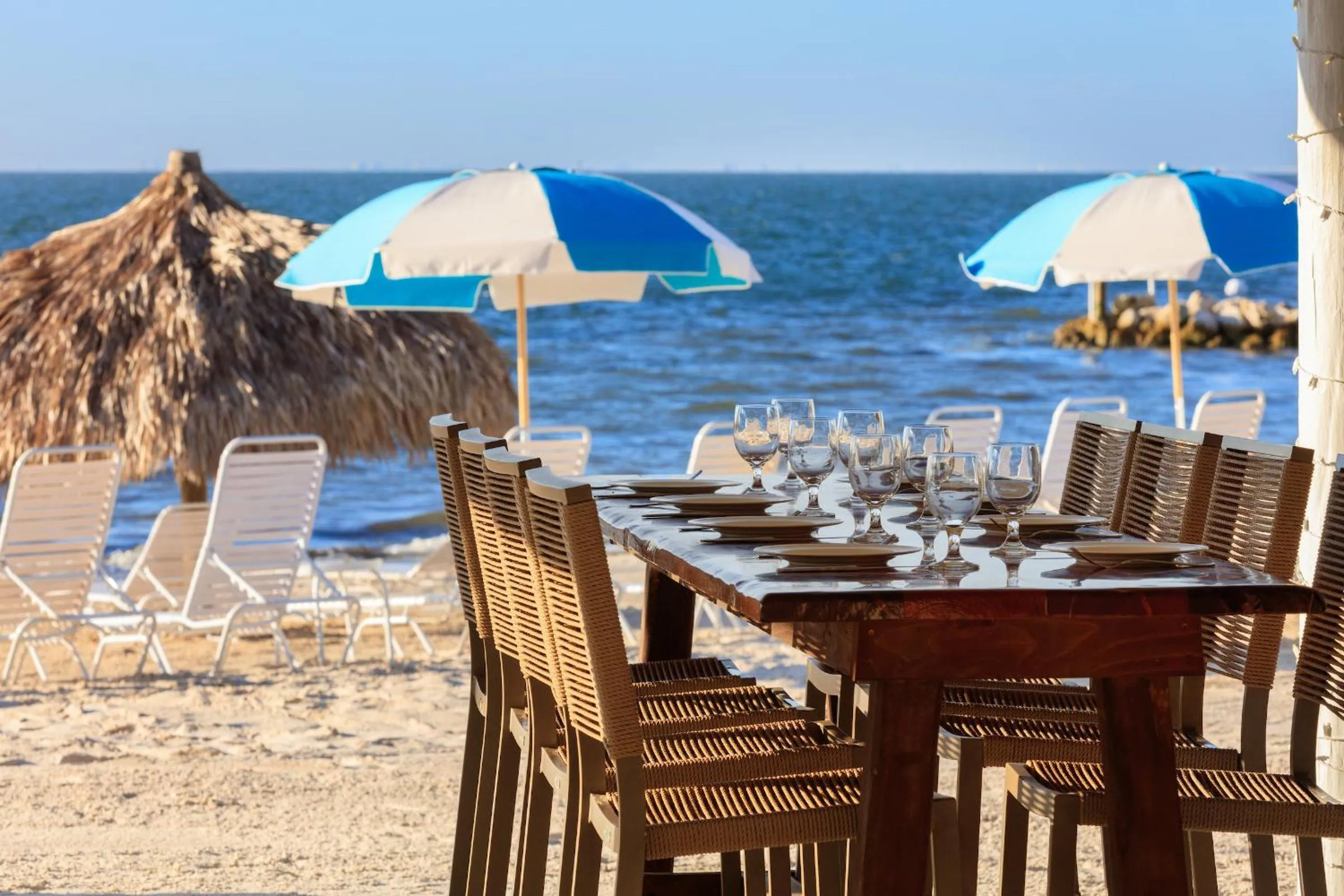 Beach in SkyBeach Resort