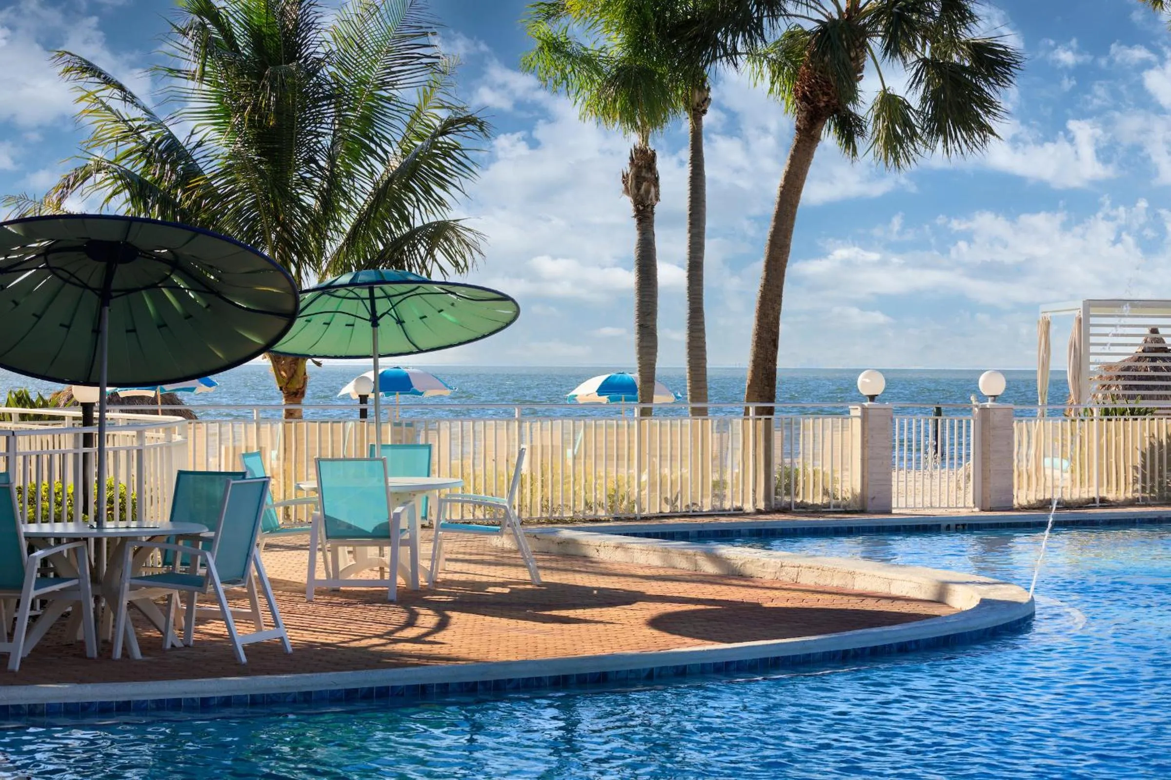 Swimming pool in SkyBeach Resort