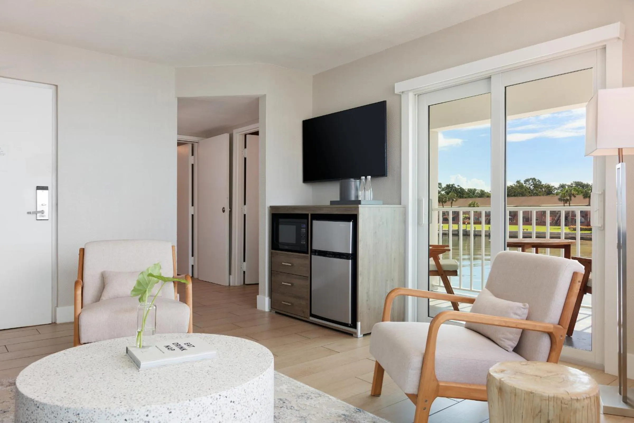 Living room in SkyBeach Resort