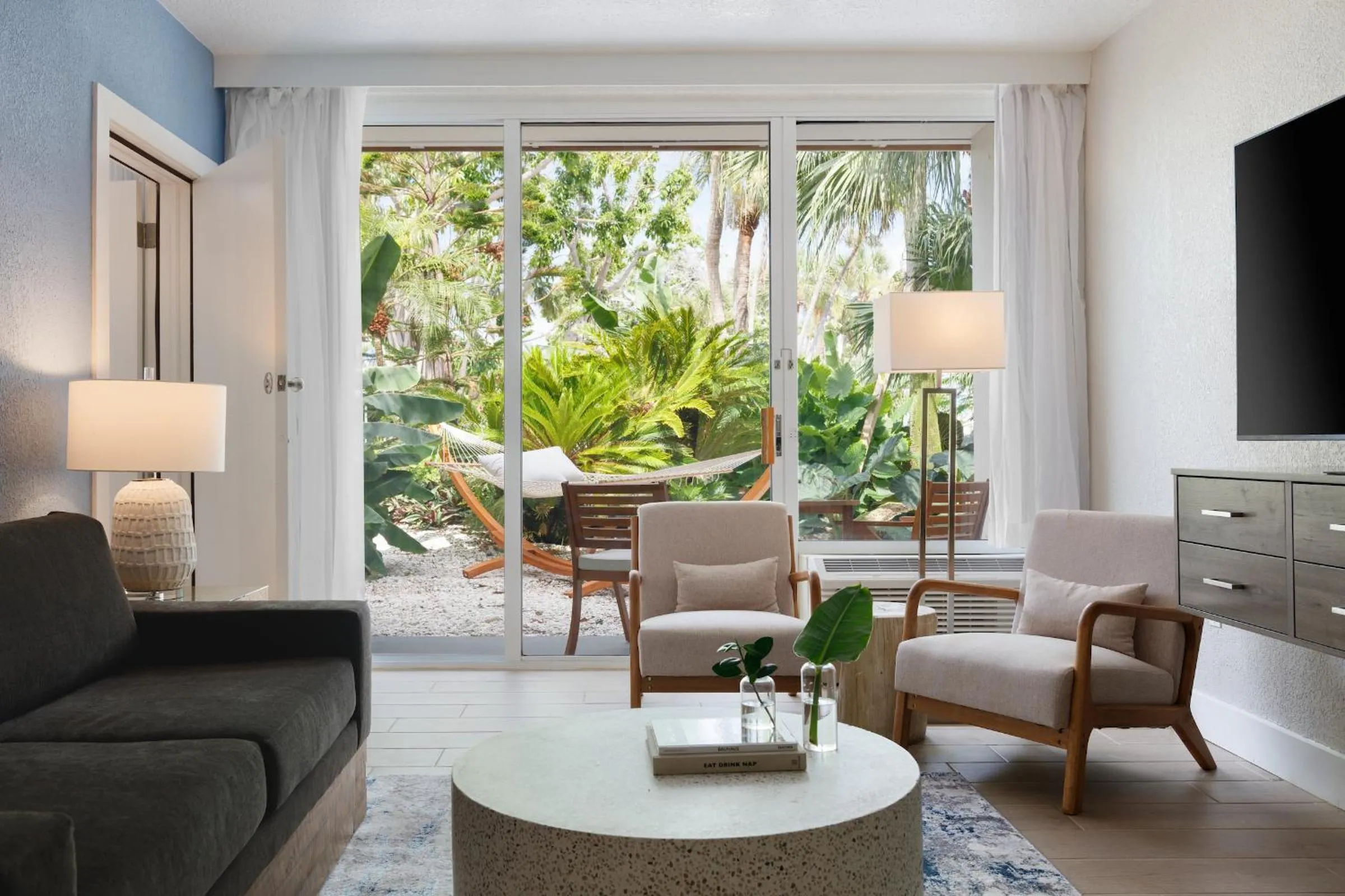 Living room in SkyBeach Resort