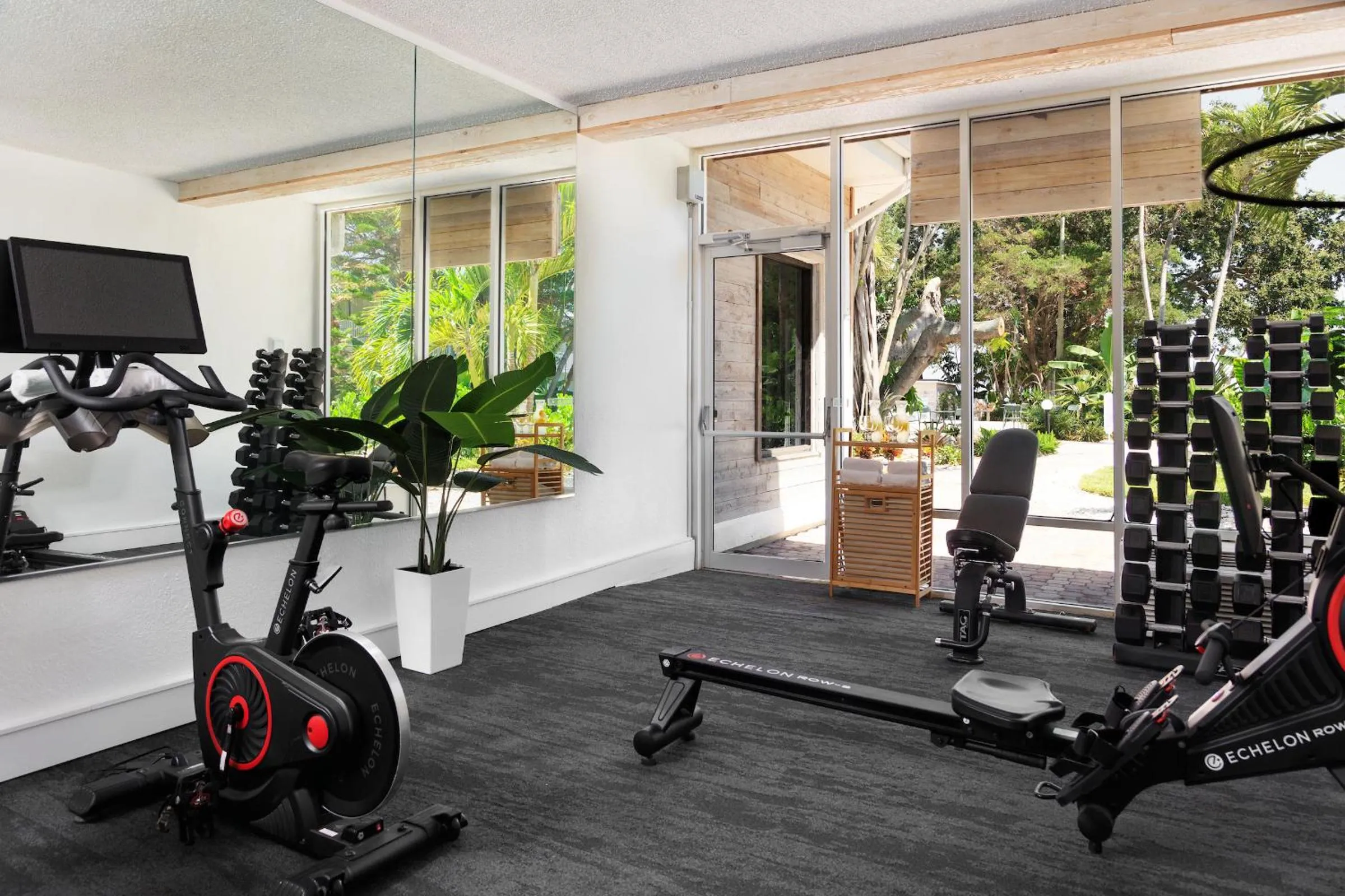 Fitness centre/facilities in SkyBeach Resort
