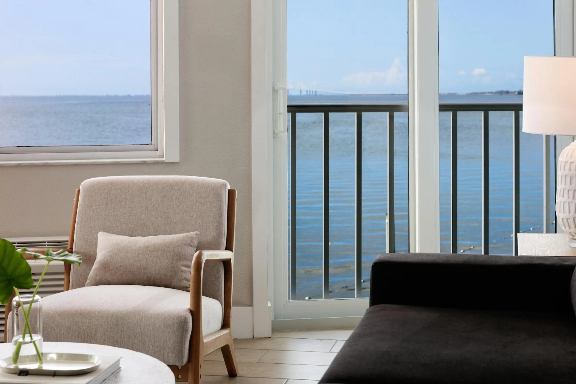 Living room in SkyBeach Resort