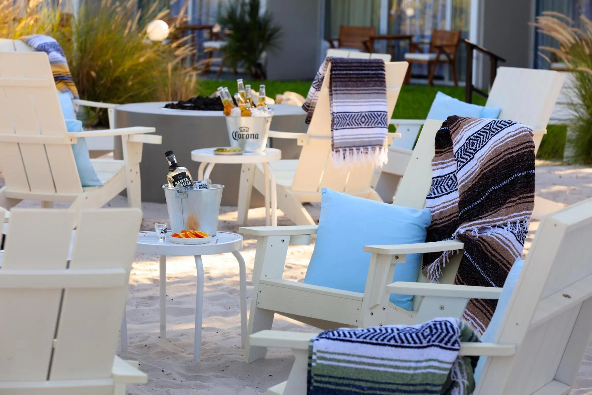 Patio in SkyBeach Resort