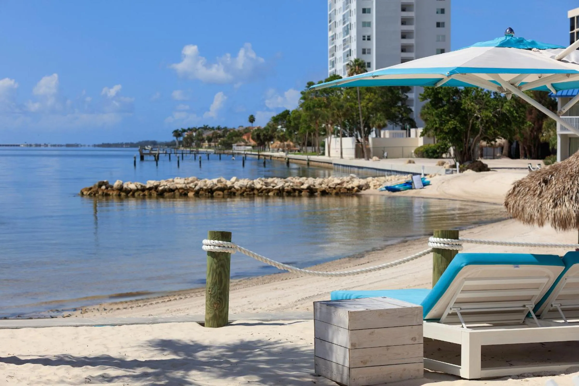 Beach in SkyBeach Resort