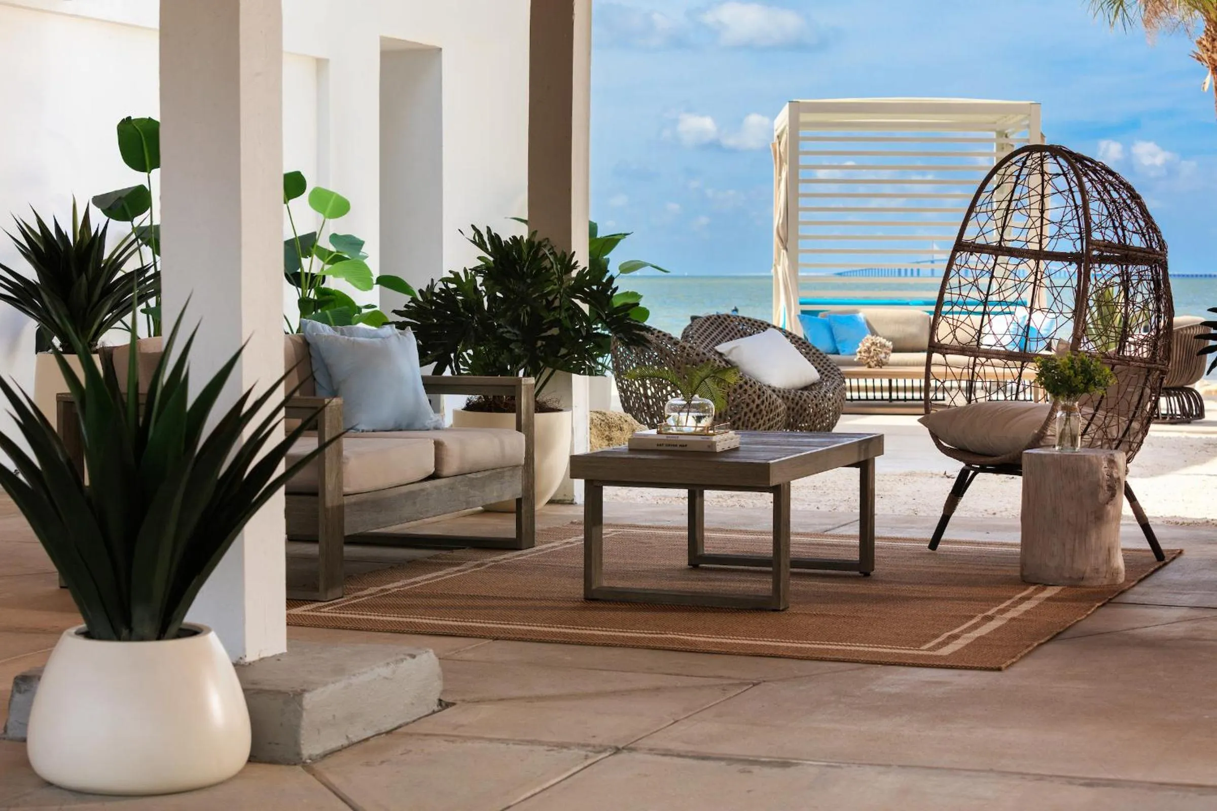 Patio in SkyBeach Resort