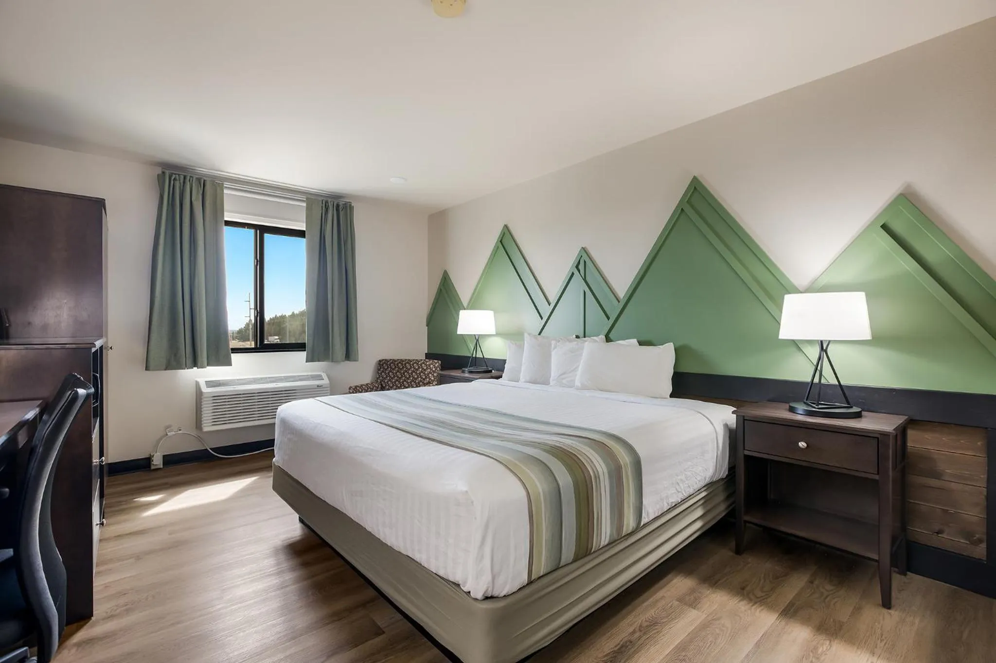 Bed in Mountain Vista Hotel