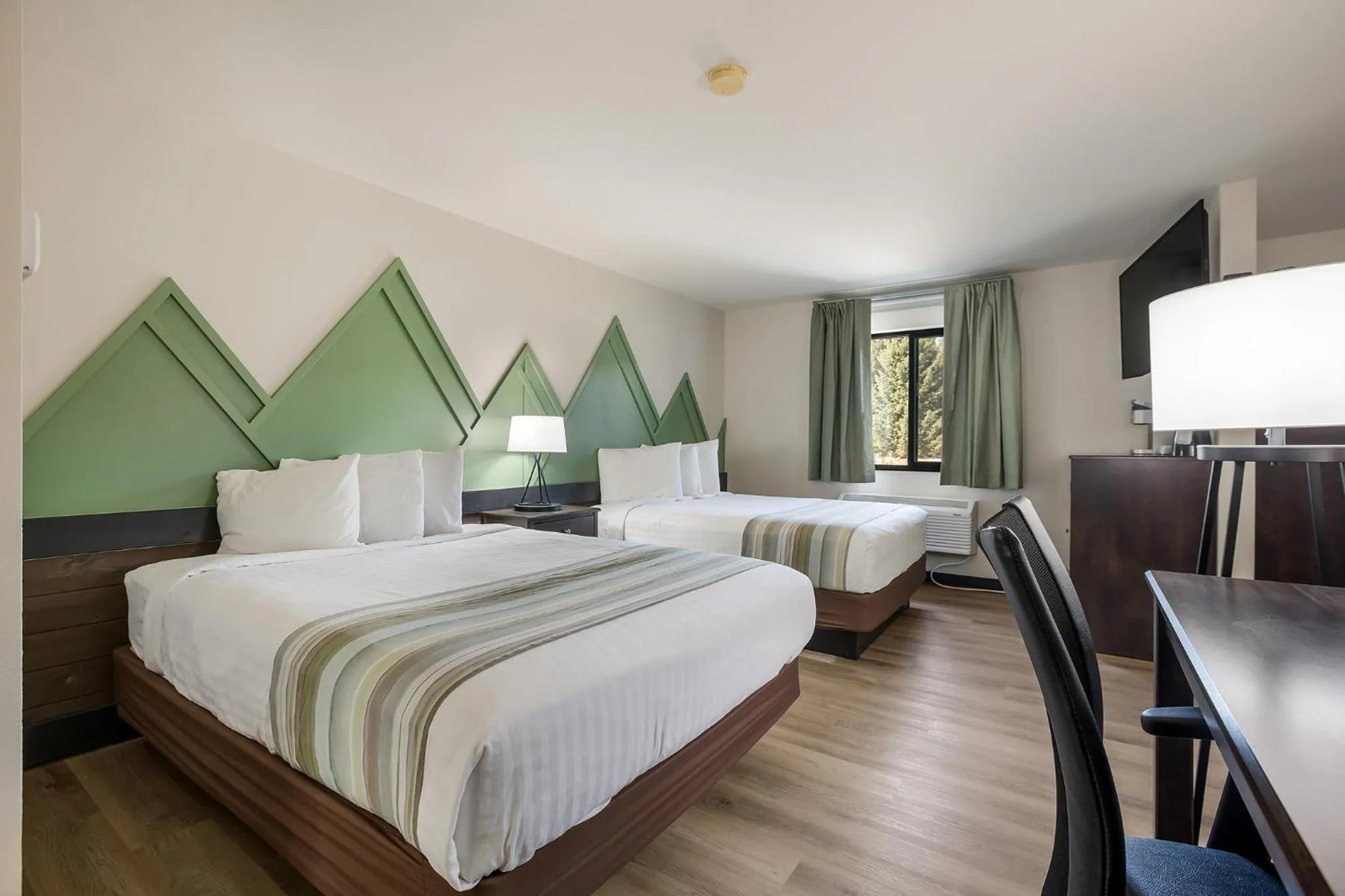 Bed in Mountain Vista Hotel