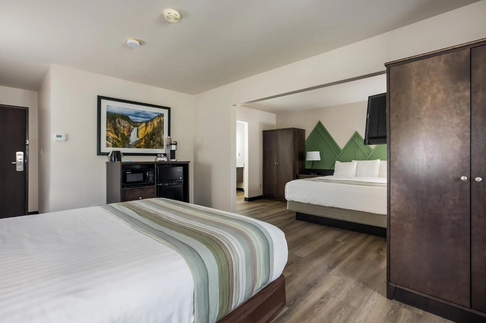 Bed in Mountain Vista Hotel