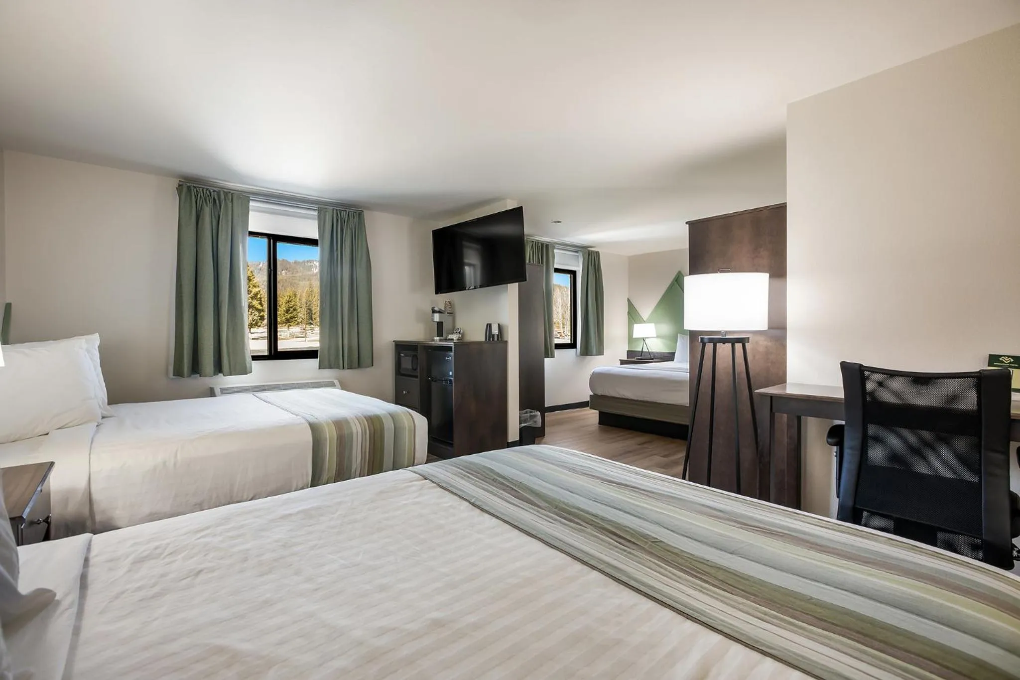 Bed in Mountain Vista Hotel