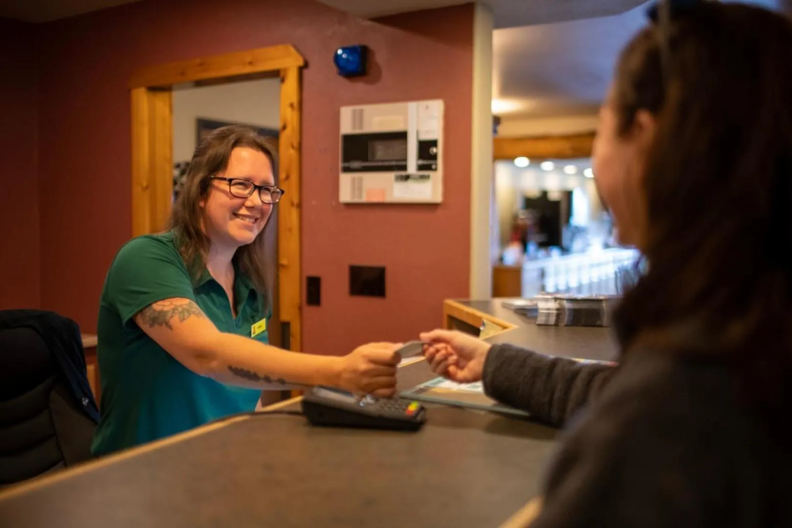 Staff in Mountain Vista Hotel